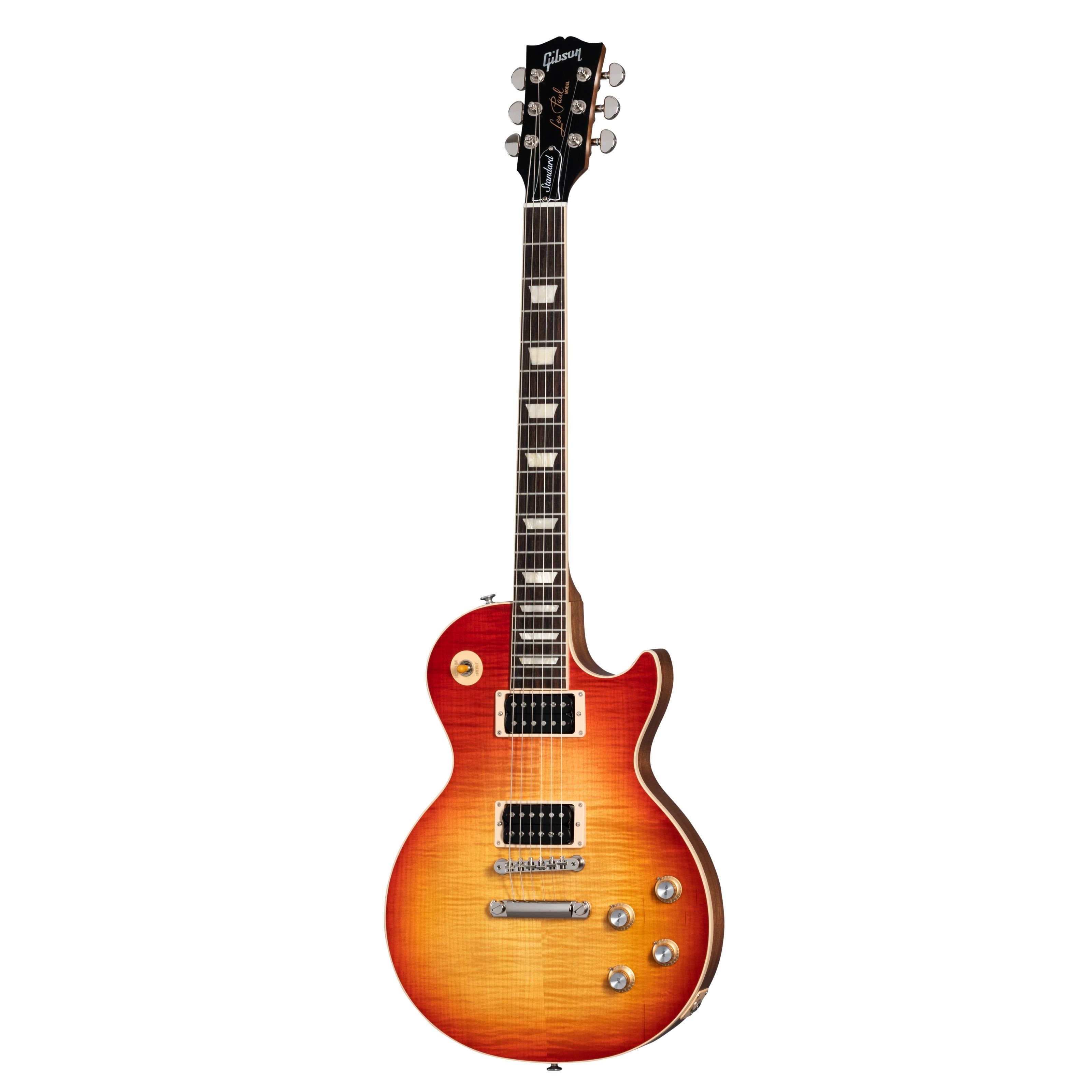 Gibson E-Gitarre, E-Gitarren, Single Cut Modelle, Les Paul Standard '60s Faded Vintage Cherry Sunburst - Single Cut