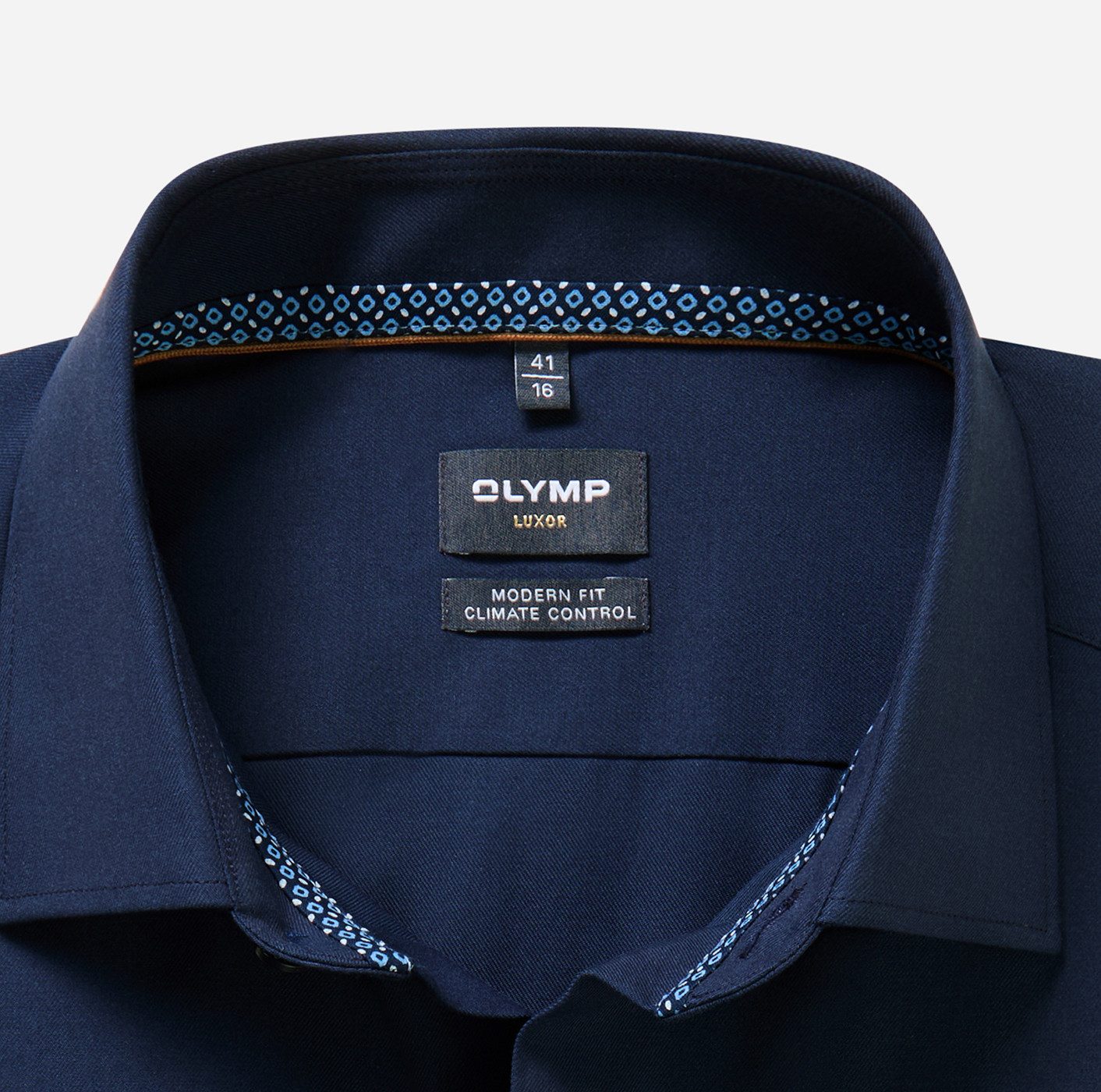OLYMP Langarmhemd Luxor Businesshemd, modern fit, New Kentkragen, Climate Control