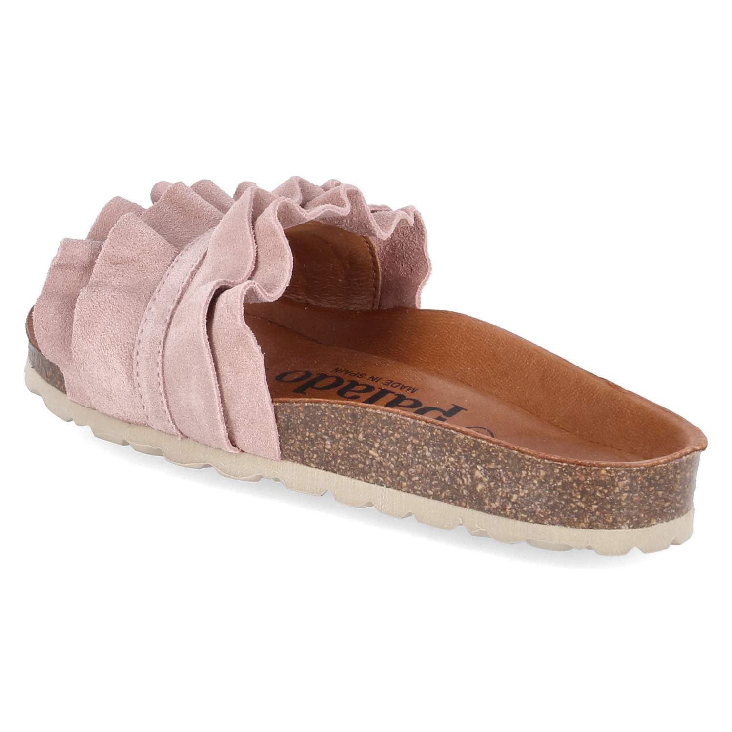 Palado Palado PALA-251-781050-01 Damen Rauleder pink Pantolette