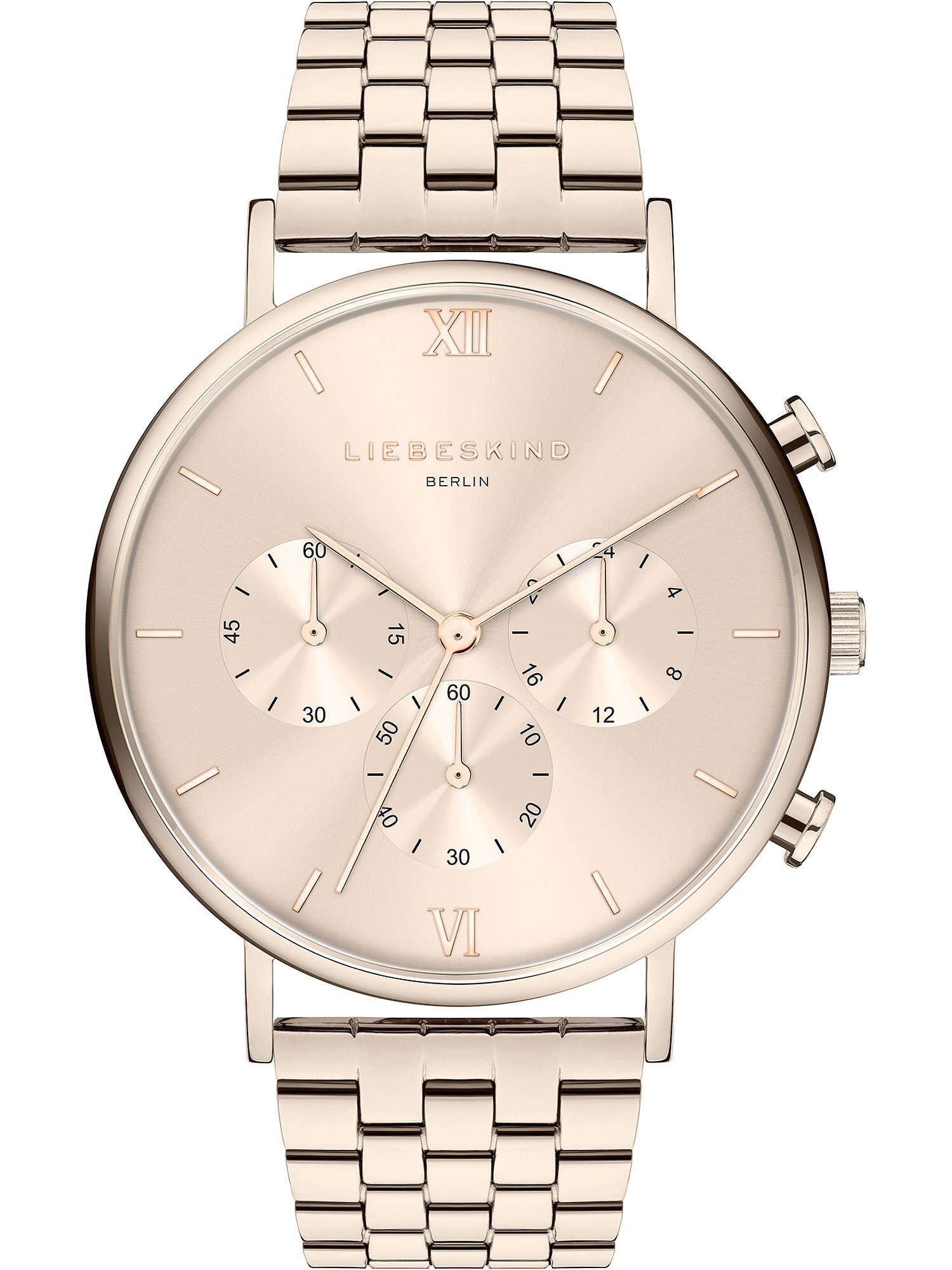 Chronograph Liebeskind Damen-Uhren Analog Quarz