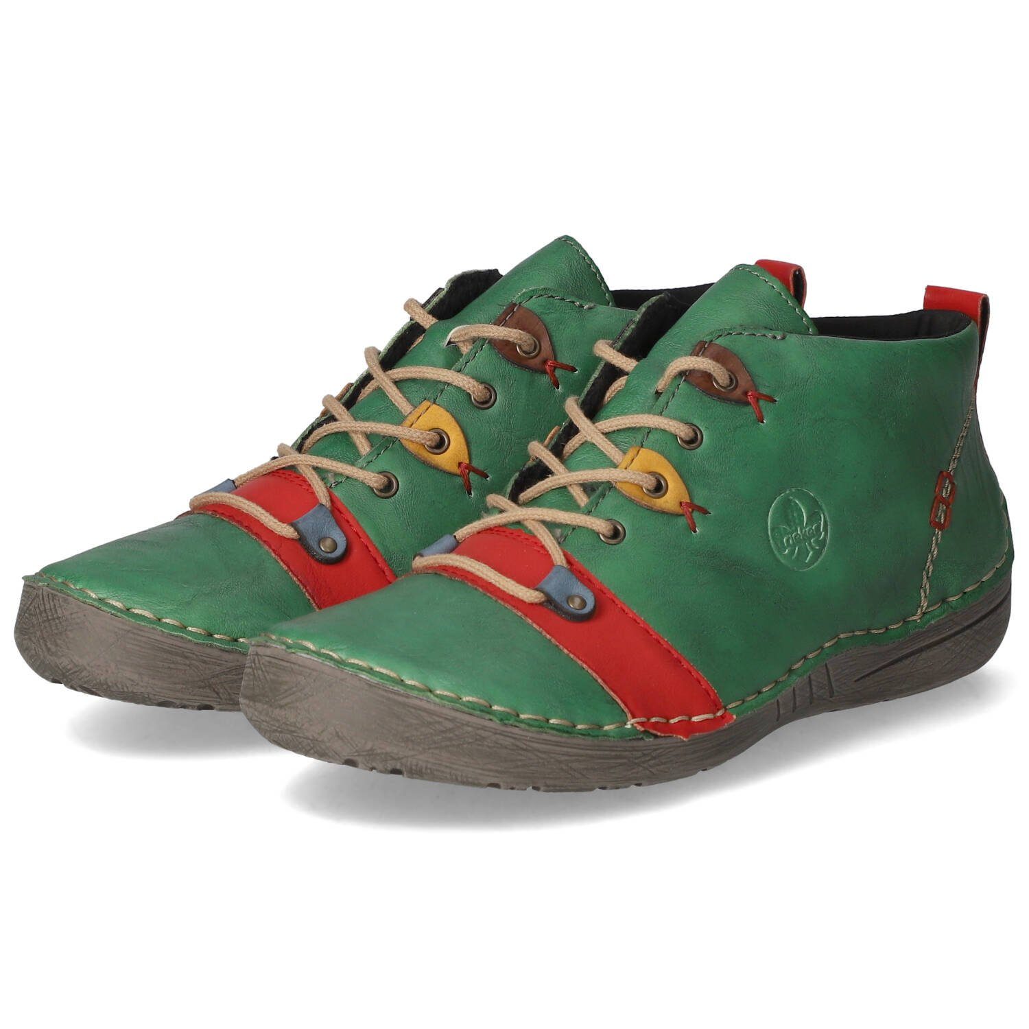 Rieker Halbschuhe Schnürstiefel
