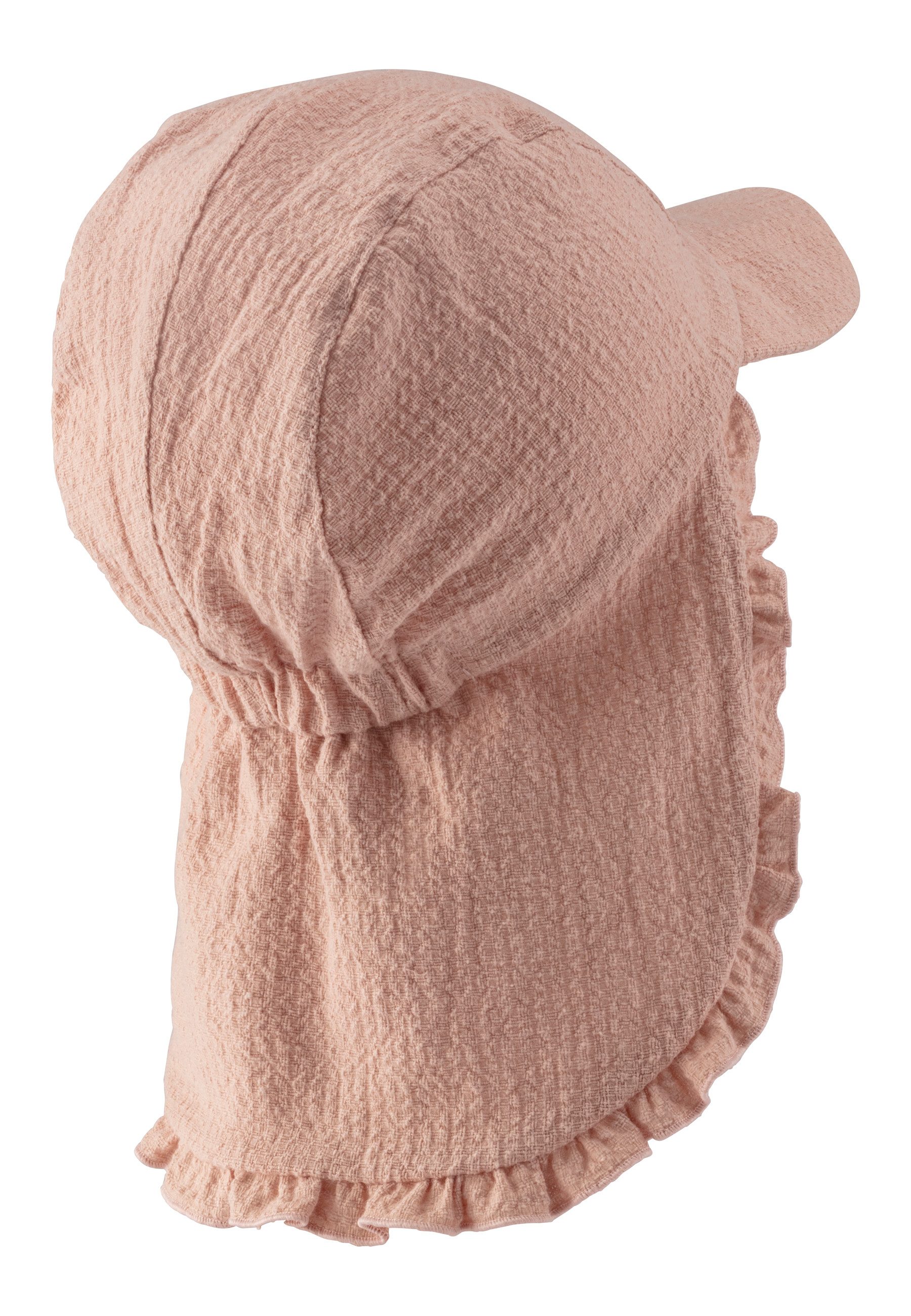 Sterntaler® Schirmmütze Schirmmütze mit Nackenschutz Rüsche günstig online kaufen