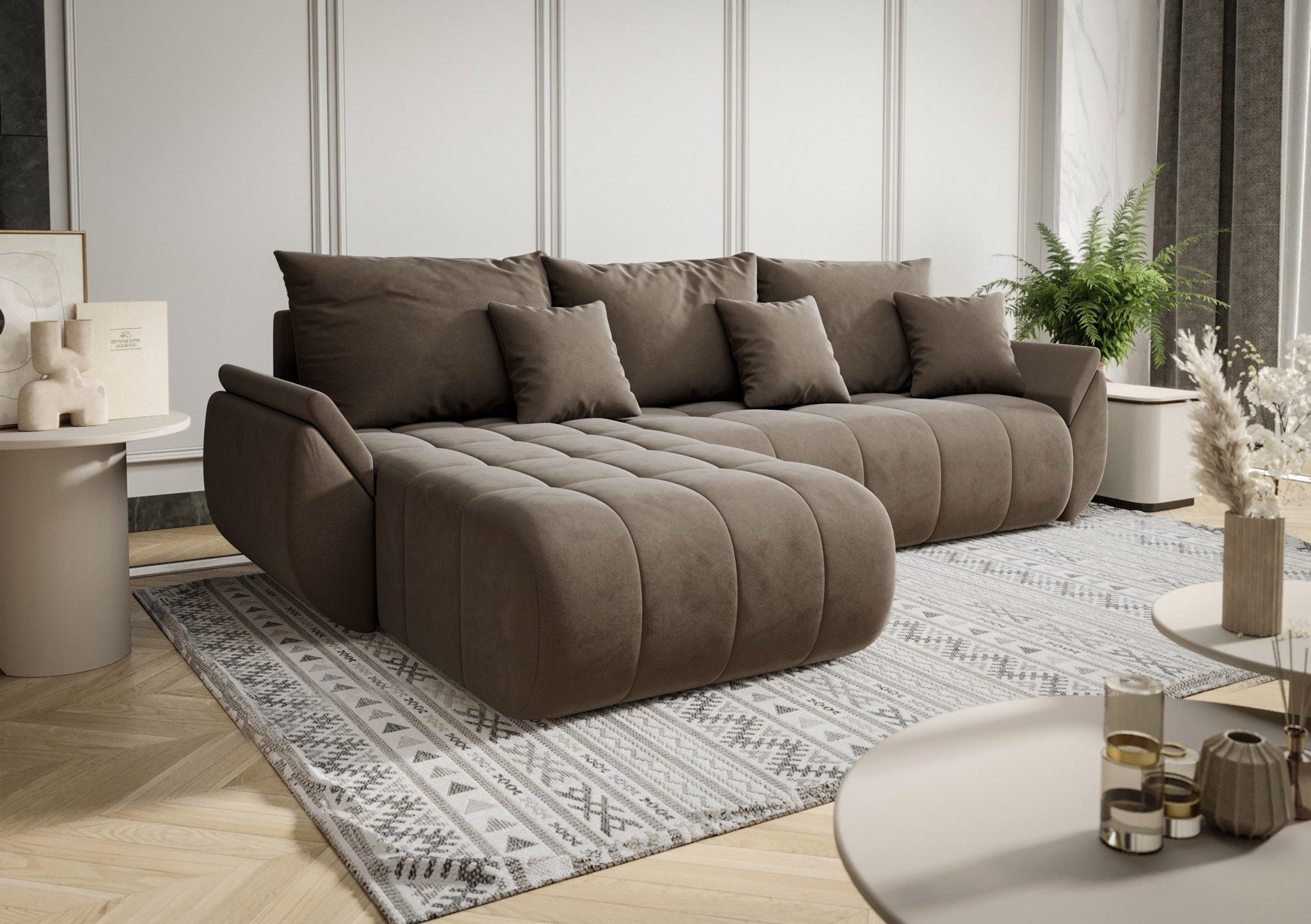 Fun Möbel Ecksofa Sofa Schlafsofa AKITA günstig online kaufen