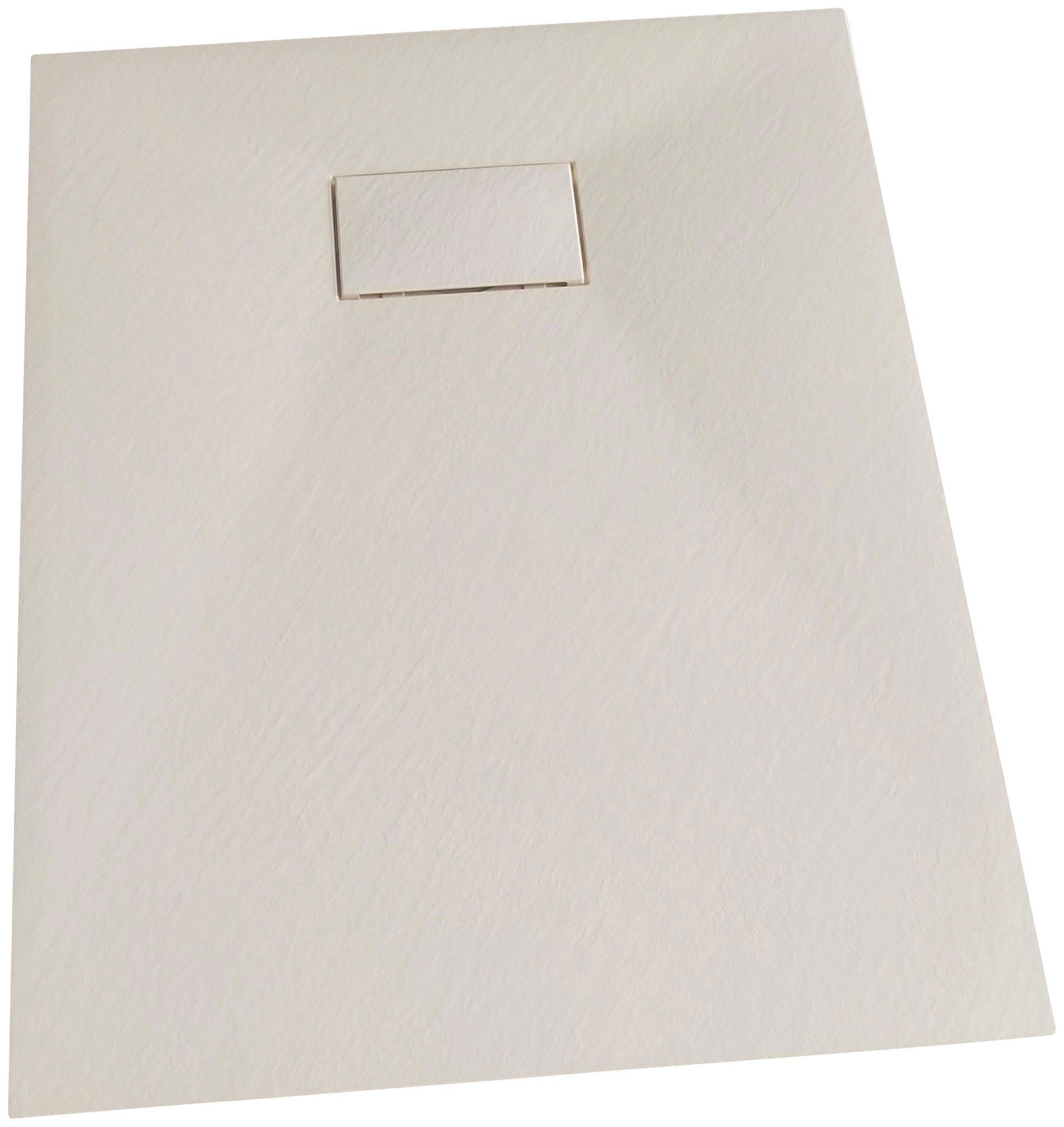 Sanotechnik Duschwanne SMC Brausetasse, rechteckig, LxB: 100x80cm; schneidbar