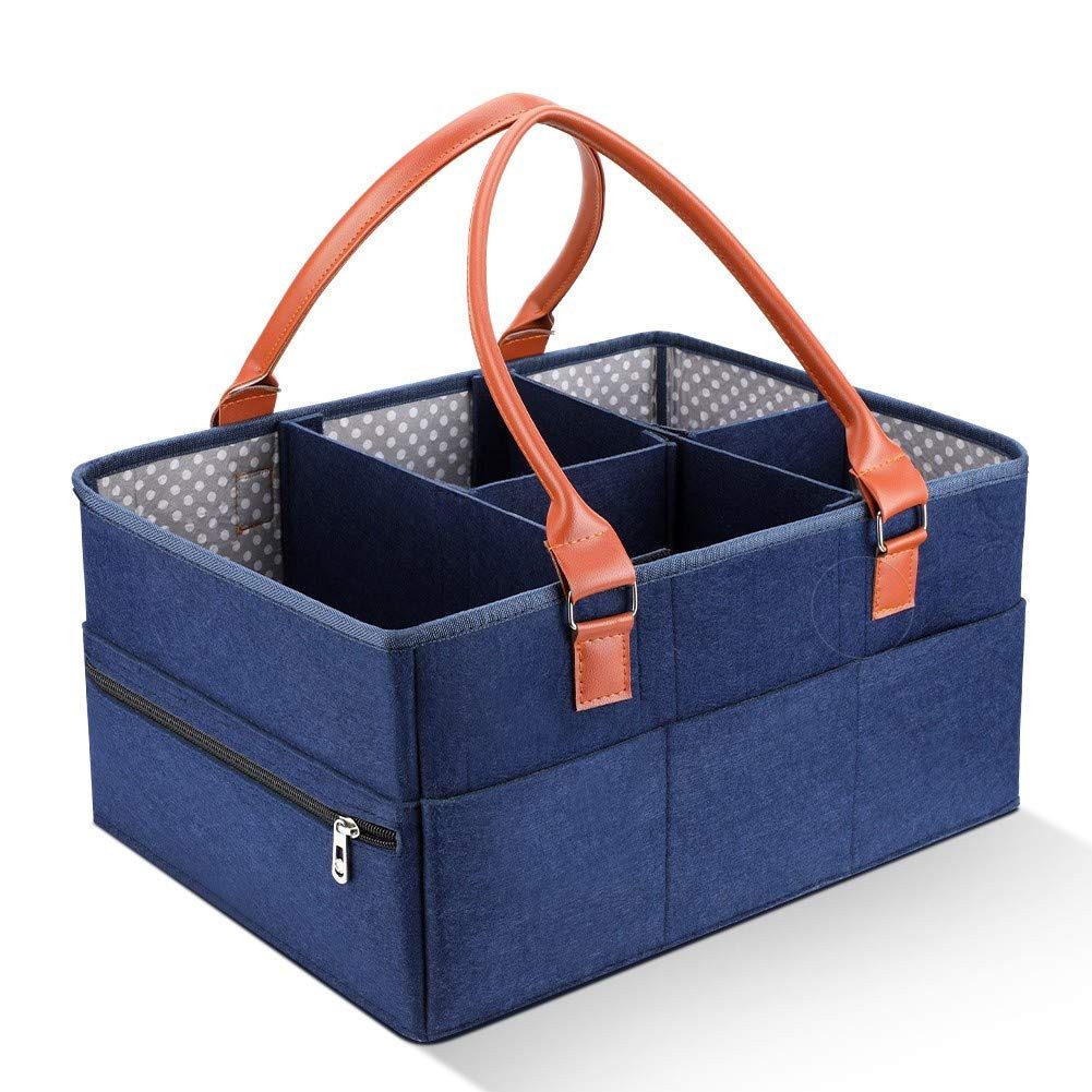 Allzweckkorb Filz-Baby-Windel-Caddy-Organizer, Aufbewahrungstasche