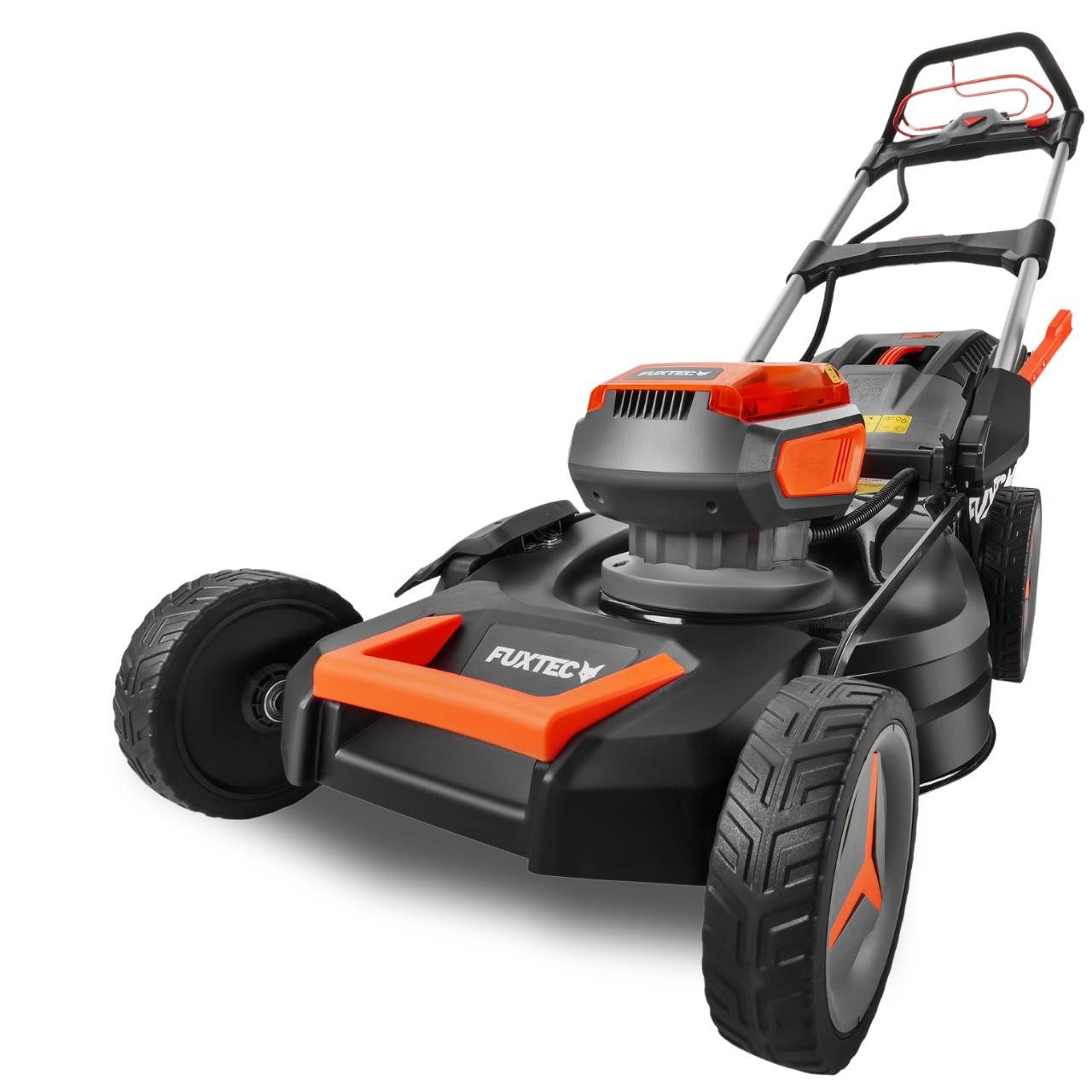 FUXTEC Akkurasenmäher FX-E2RM51, 51 cm Schnittbreite, 40V, Hinterradantrieb, 3-in-1, ohne Akku