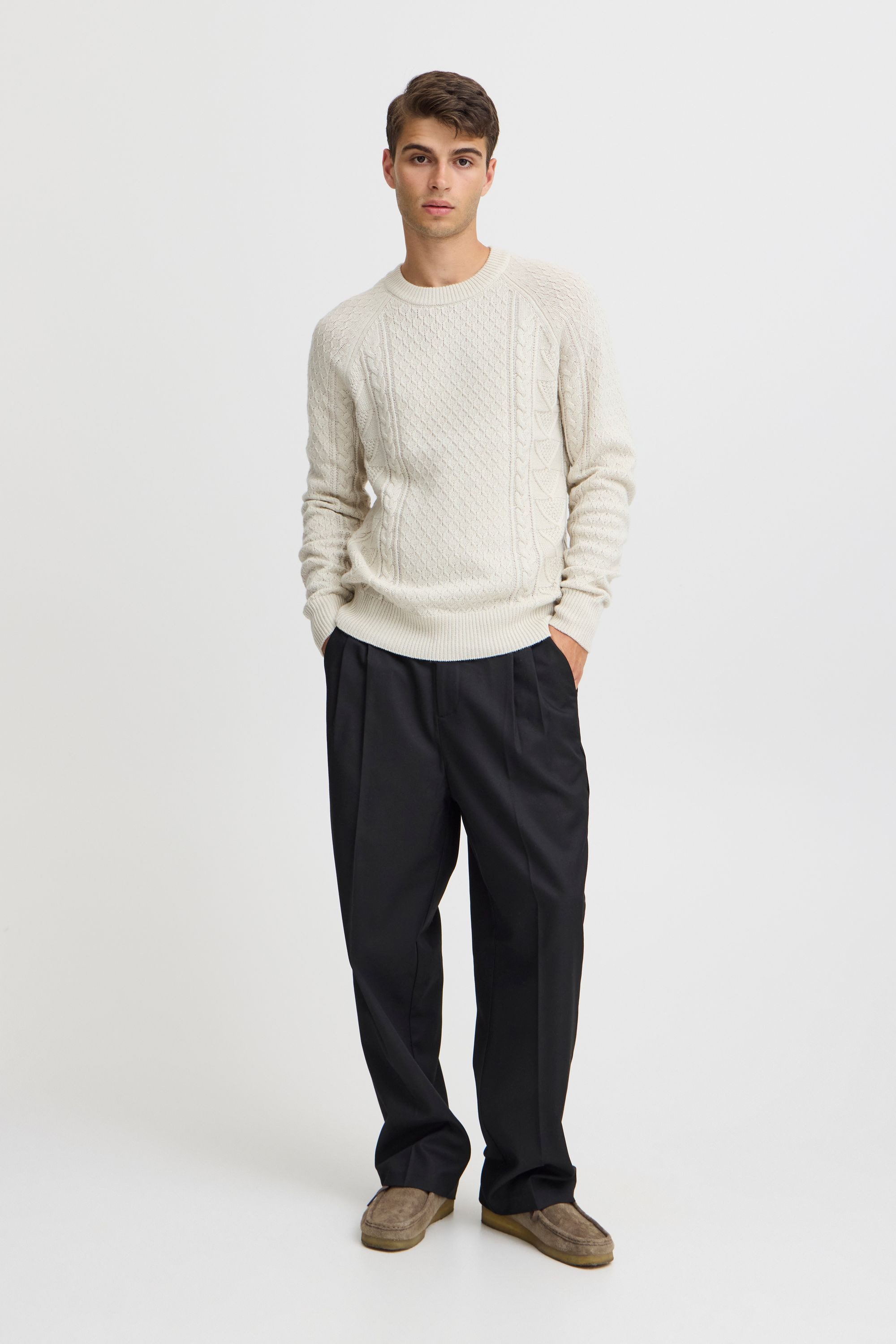 Casual Friday Strickpullover CFKristian Modischer Strickpullover