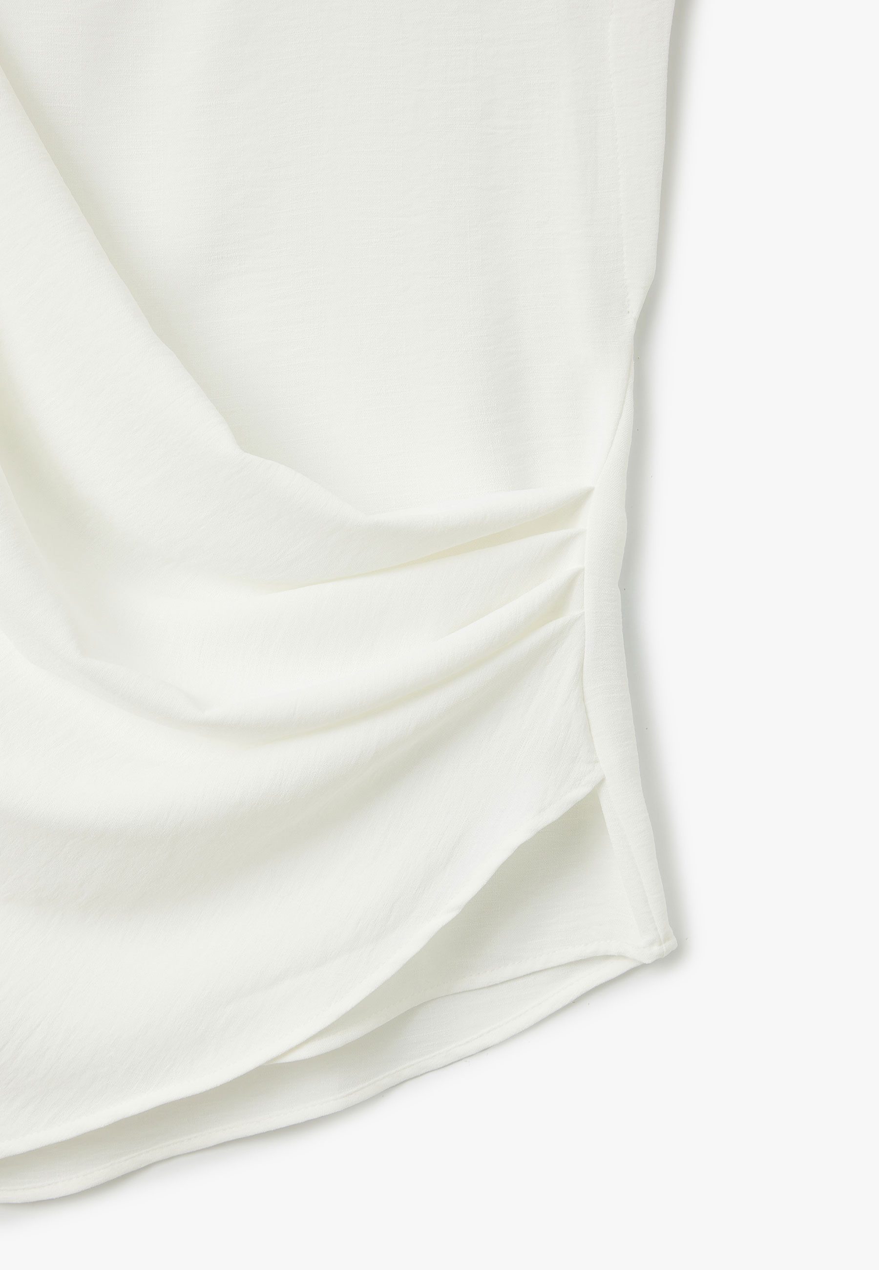 Koton Wickelbluse Kurzärmelig Rundhalsausschnitt Wickelbluse