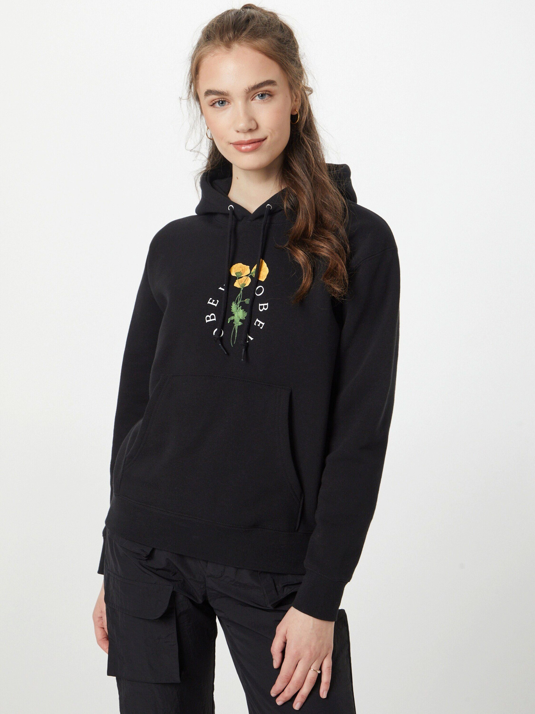 Damen Pullover OBEY Sweatshirt FOR THE PEOPLE (1-tlg)