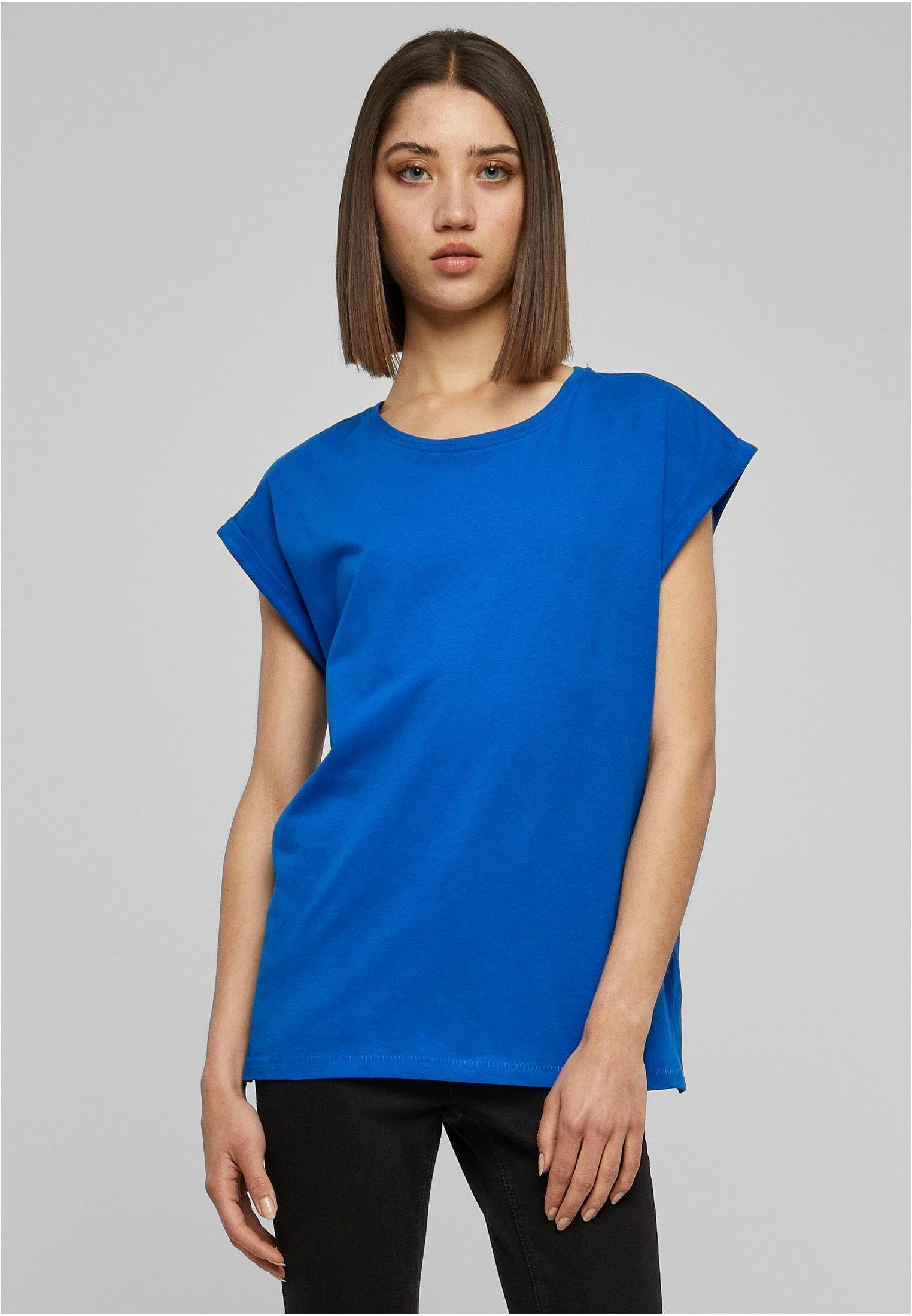 URBAN CLASSICS Rundhalsshirt Ladies Extended Shoulder günstig online kaufen