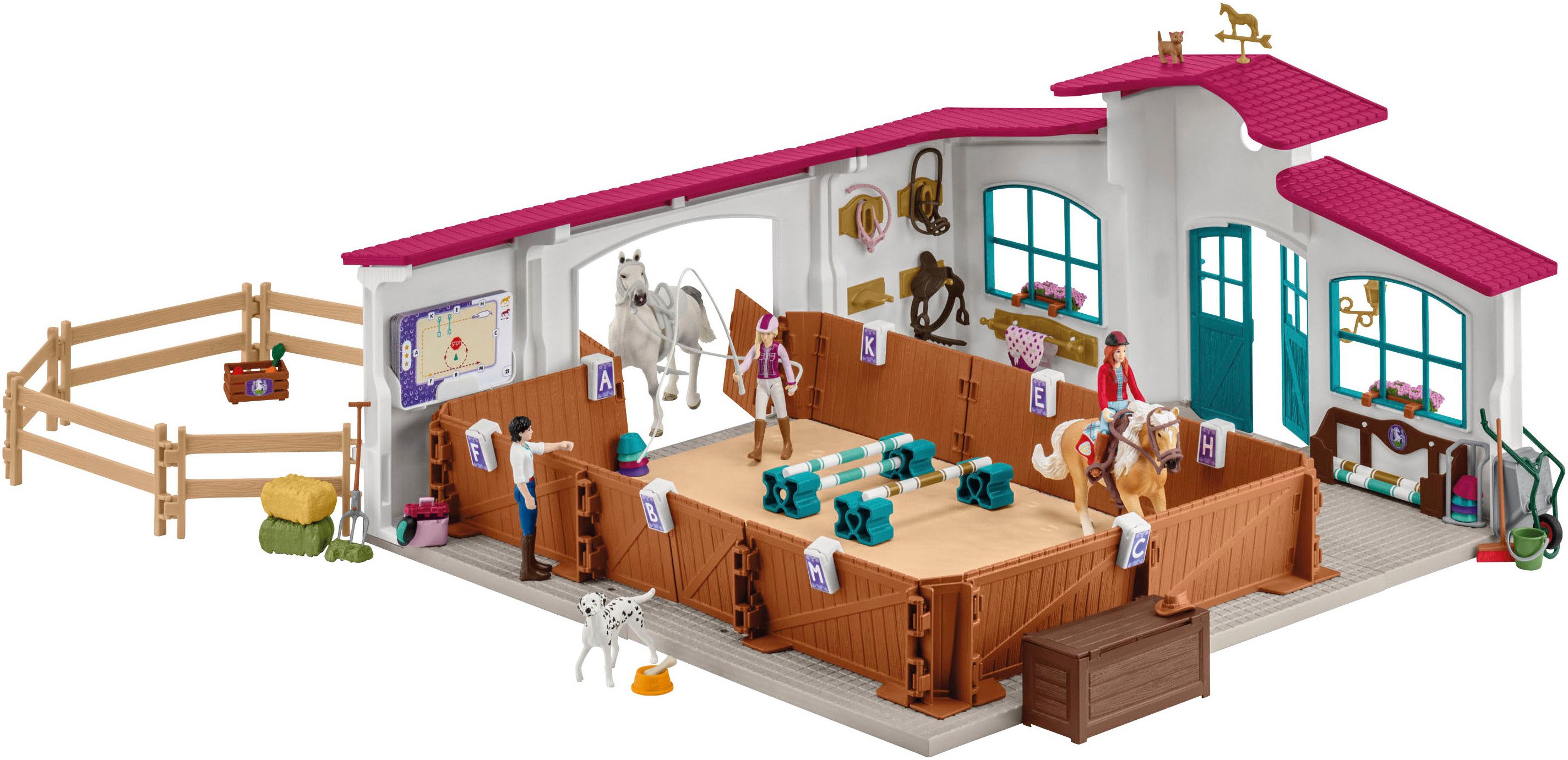 Schleich® Spielfigur HORSE CLUB, Reithalle Peppertree (42639)