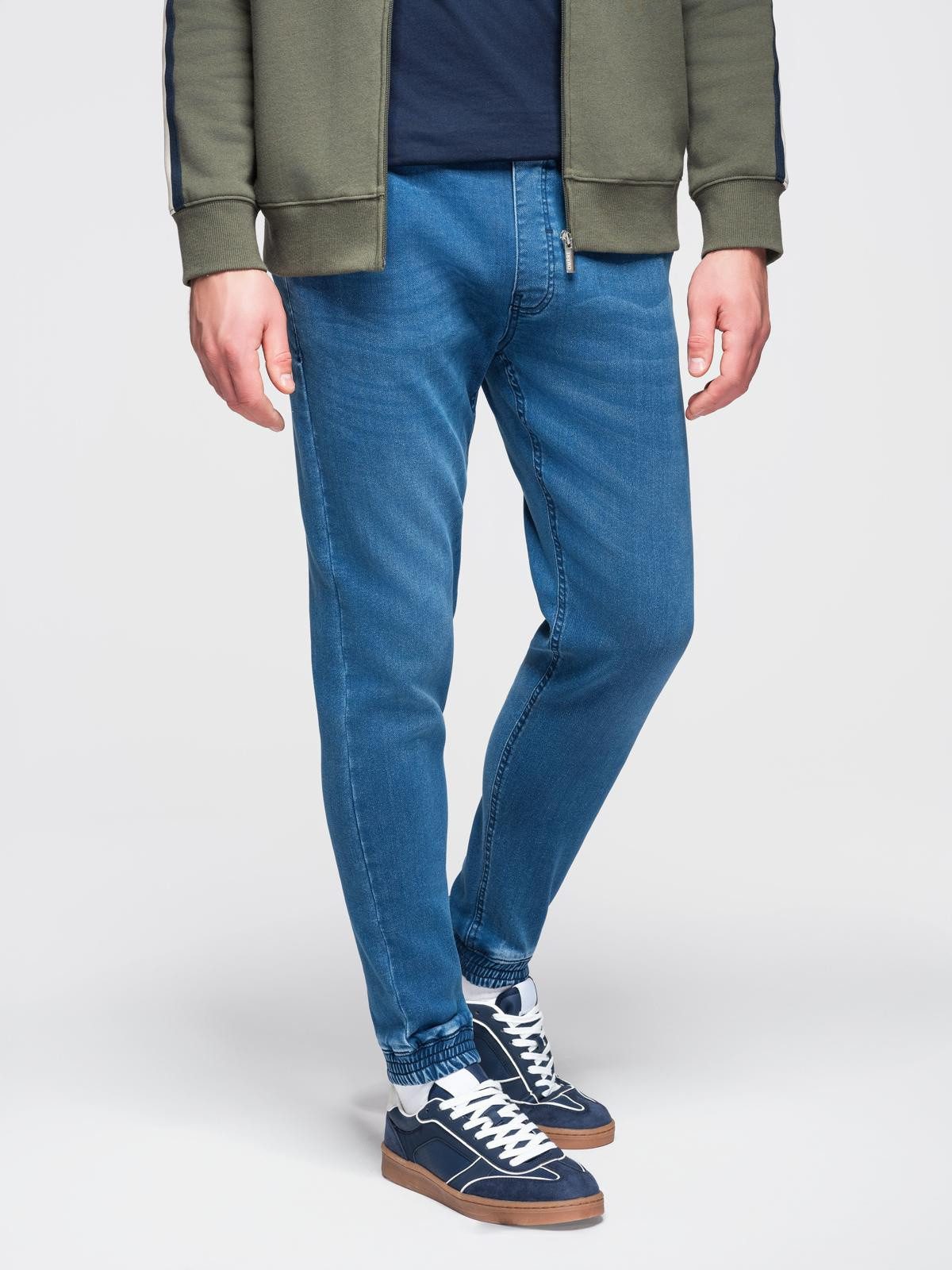 OMBRE Jeansjeggings Jeans-Jogger mit elastischem Bund – Bild 3 von 5