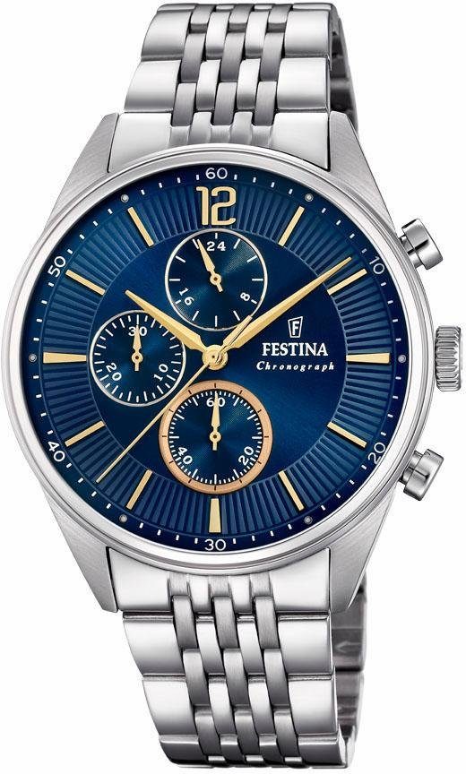 Festina Chronograph Timeless Chronograph F20285/3, Armbanduhr, Quarzuhr, He günstig online kaufen
