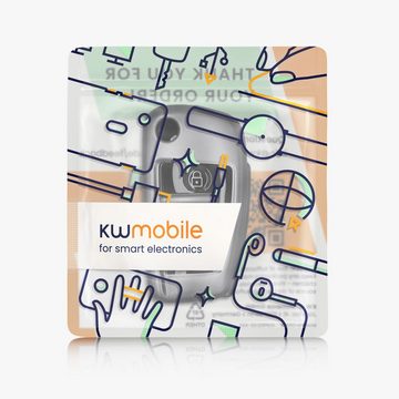 kwmobile Schlüsseltasche Autoschlüssel Hülle für Audi (1-tlg), Schlüsselhülle Silikon Case Schlüssel Cover