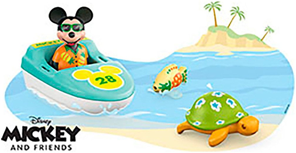 Playmobil® Mickys Bootstour (71707), JUNIOR & Disney Konstruktions-Spielset, (4 St), Made in Europe