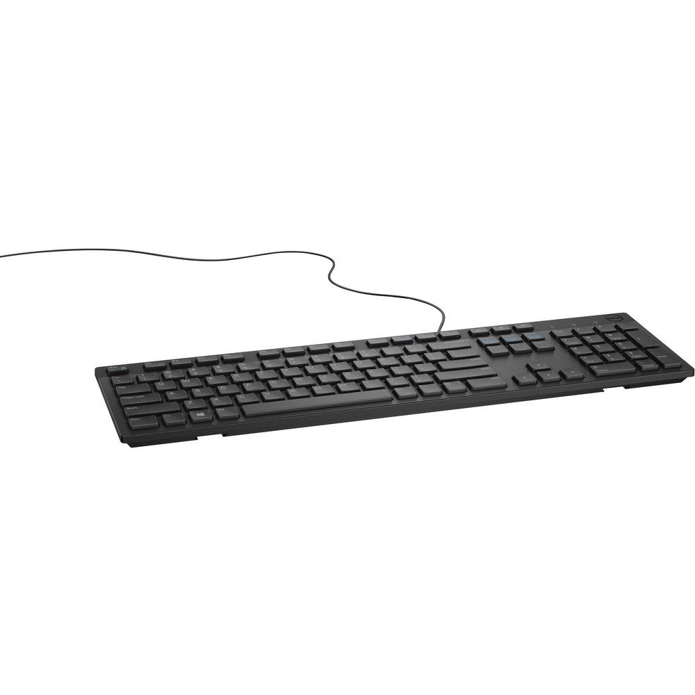 Dell Dell KB216 USB Tastatur Deutsch, QWERTZ Schwarz Tastatur