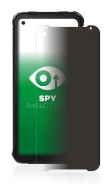 upscreen Blickschutzfolie für Zeeker P10, Displayschutzfolie, Blaulichtfilter Privacy Folie Schutzfolie Sichtschutz klar Anti-Spy