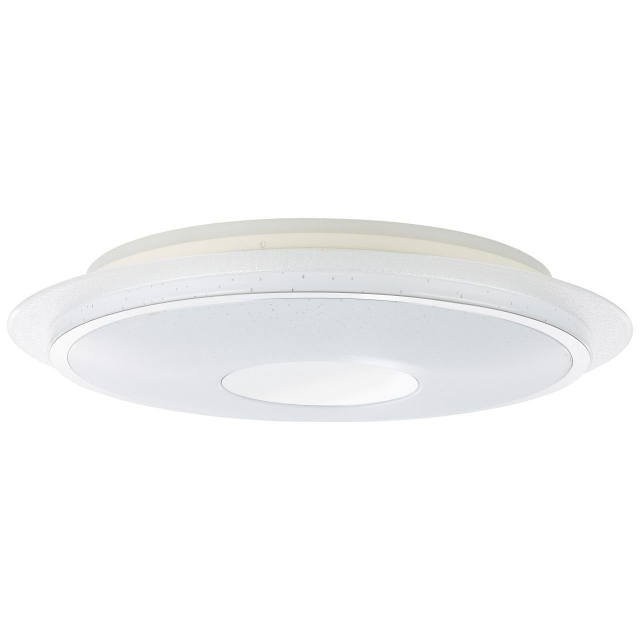 Brilliant Deckenleuchte Viktor, 3000-6500K, Lampe 1x weiß-silber Deckenleuchte LED LED 32W 57cm integrier Viktor