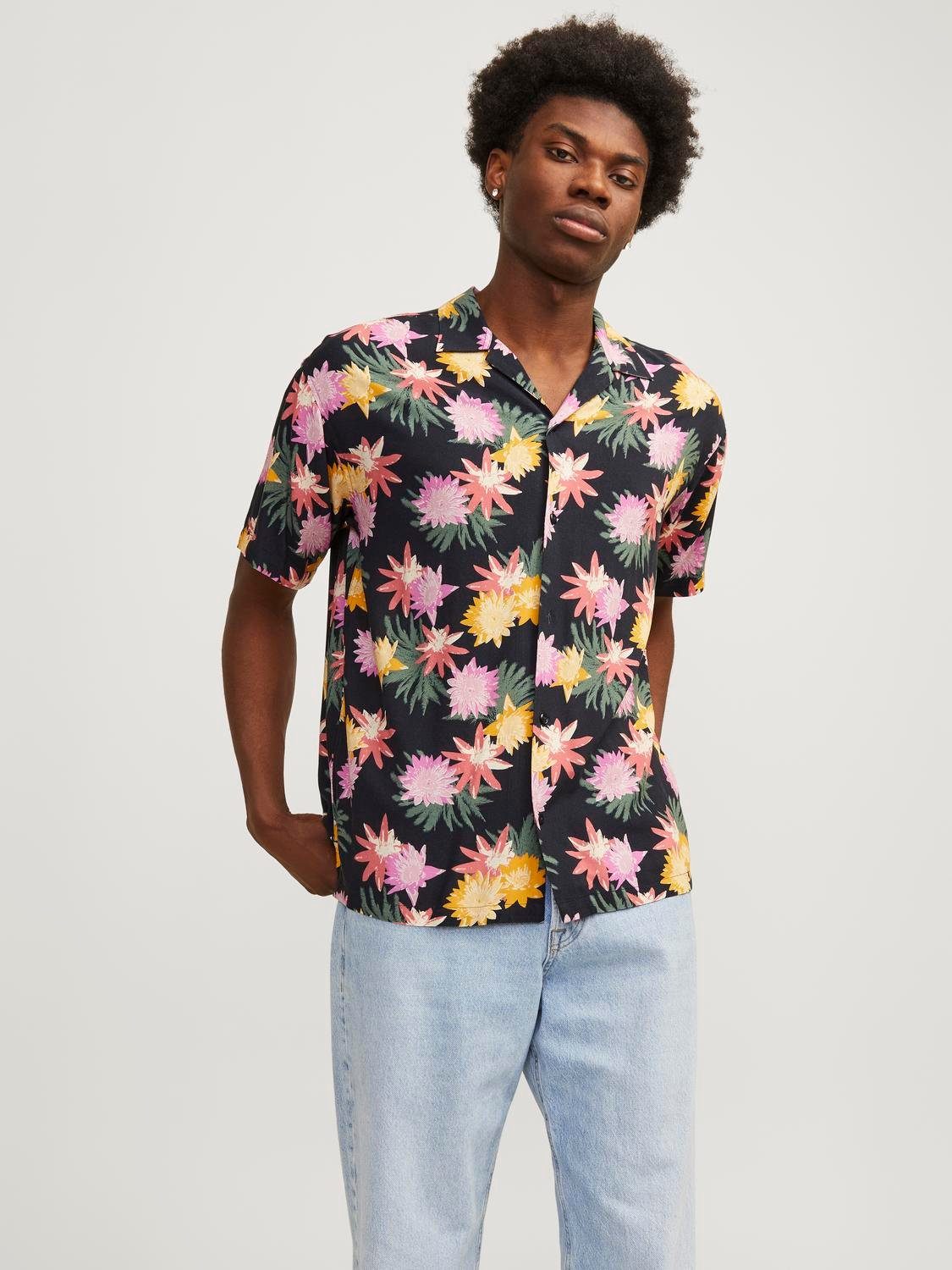 Jack & Jones Hawaiihemd JORLUKE TAMPA AOP SHIRT SS SN