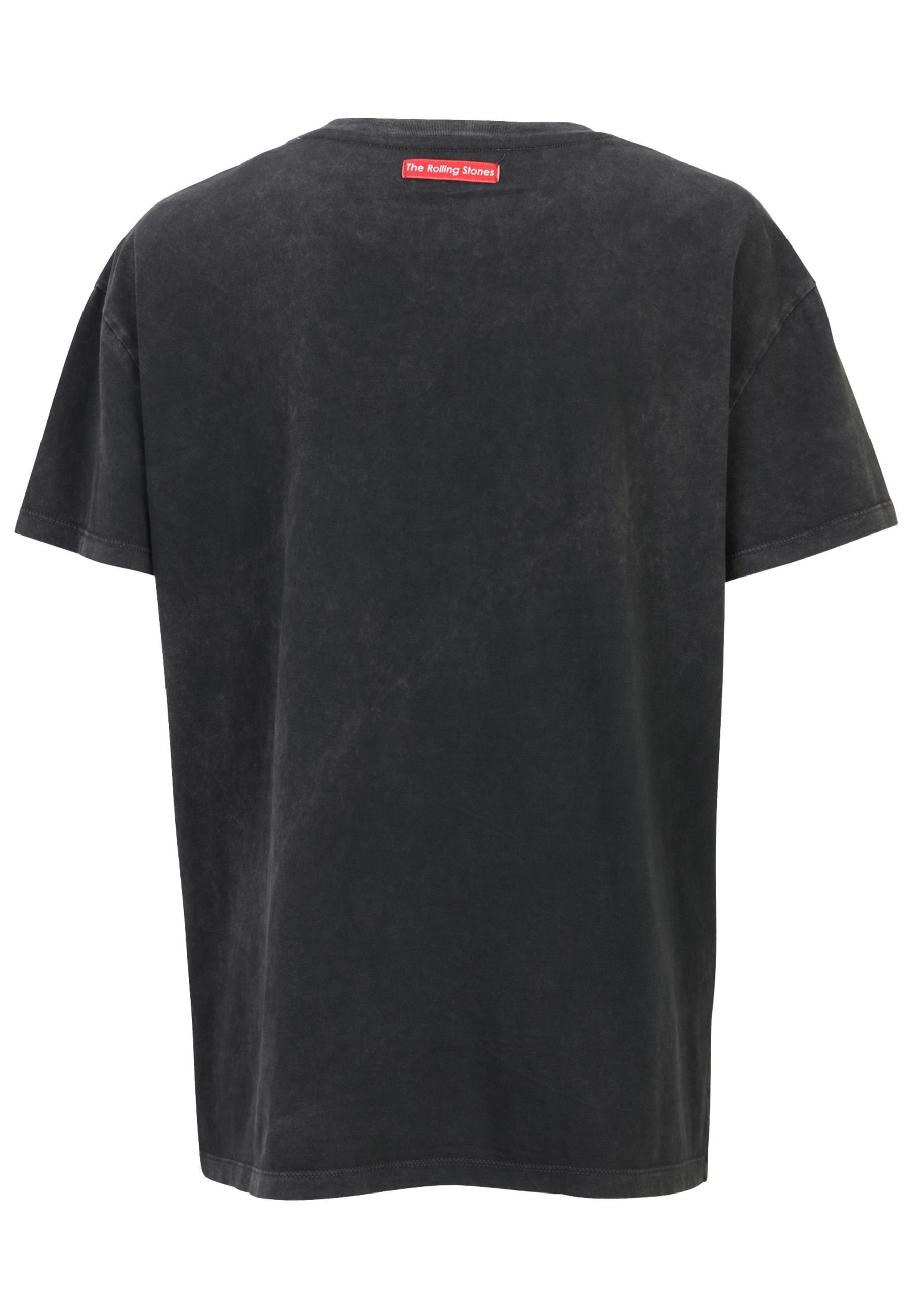 Vestino Kurzarmshirt THE ROLLING STONES (1-tlg) Oversized
