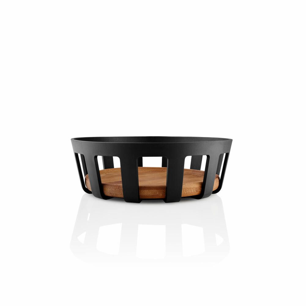 Eva Solo Brotkorb Nordic Kitchen Black, Karbonisierter Bambus, Kunststoff