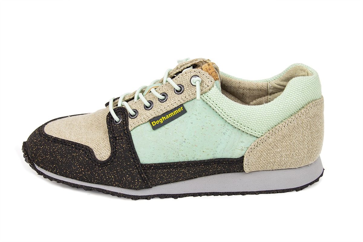 Vegan Cork Traveller LT Mode-Rot Sneaker