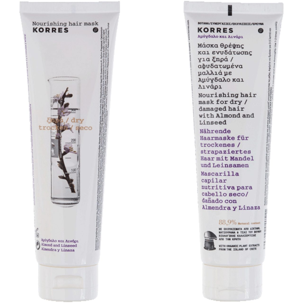 Korres Haarmaske Almond & Linseed Hair Mask