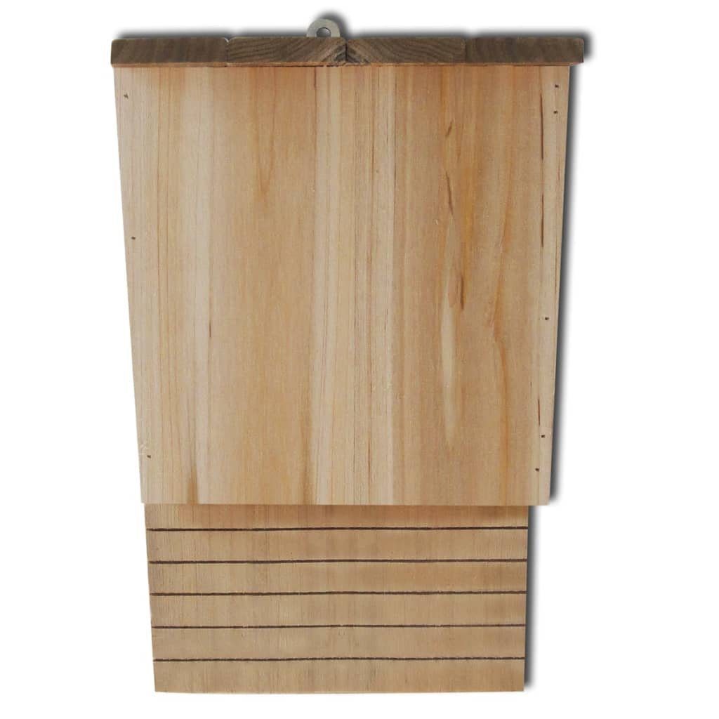 vidaXL Nistkasten Fledermaushaus 22 x 12 x 34 cm 2er-Set