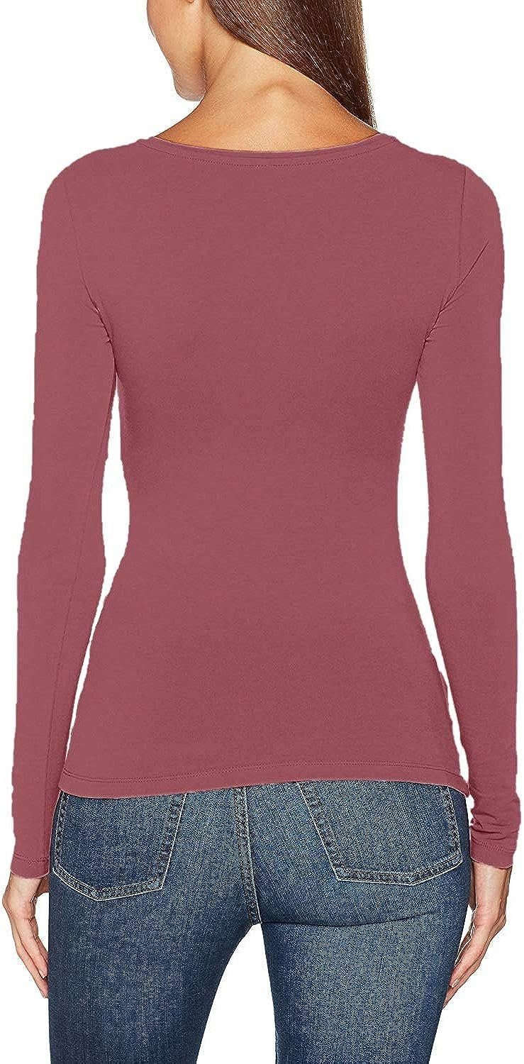 Langarmshirt Rose Basic Shirt Withered ONLY