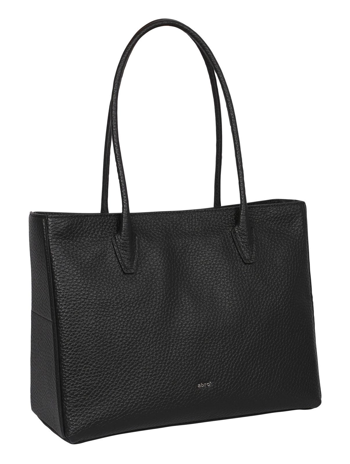 Abro Schultertasche Shopper X-Bag, aus echtem Rindsleder