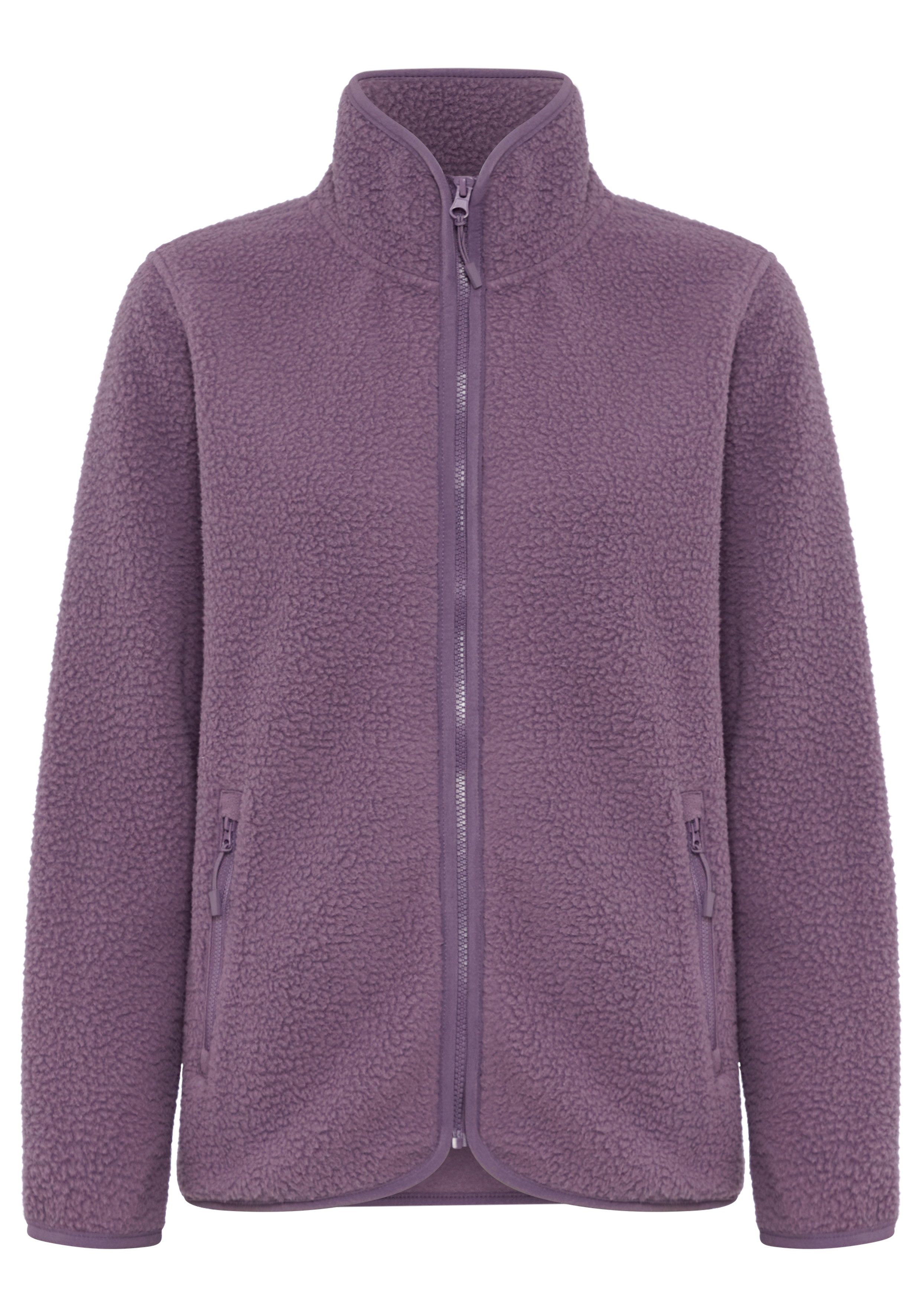 Polarino Fleecejacke aus Teddy-Fleece, Übergangsjacke – Bild 5 von 5