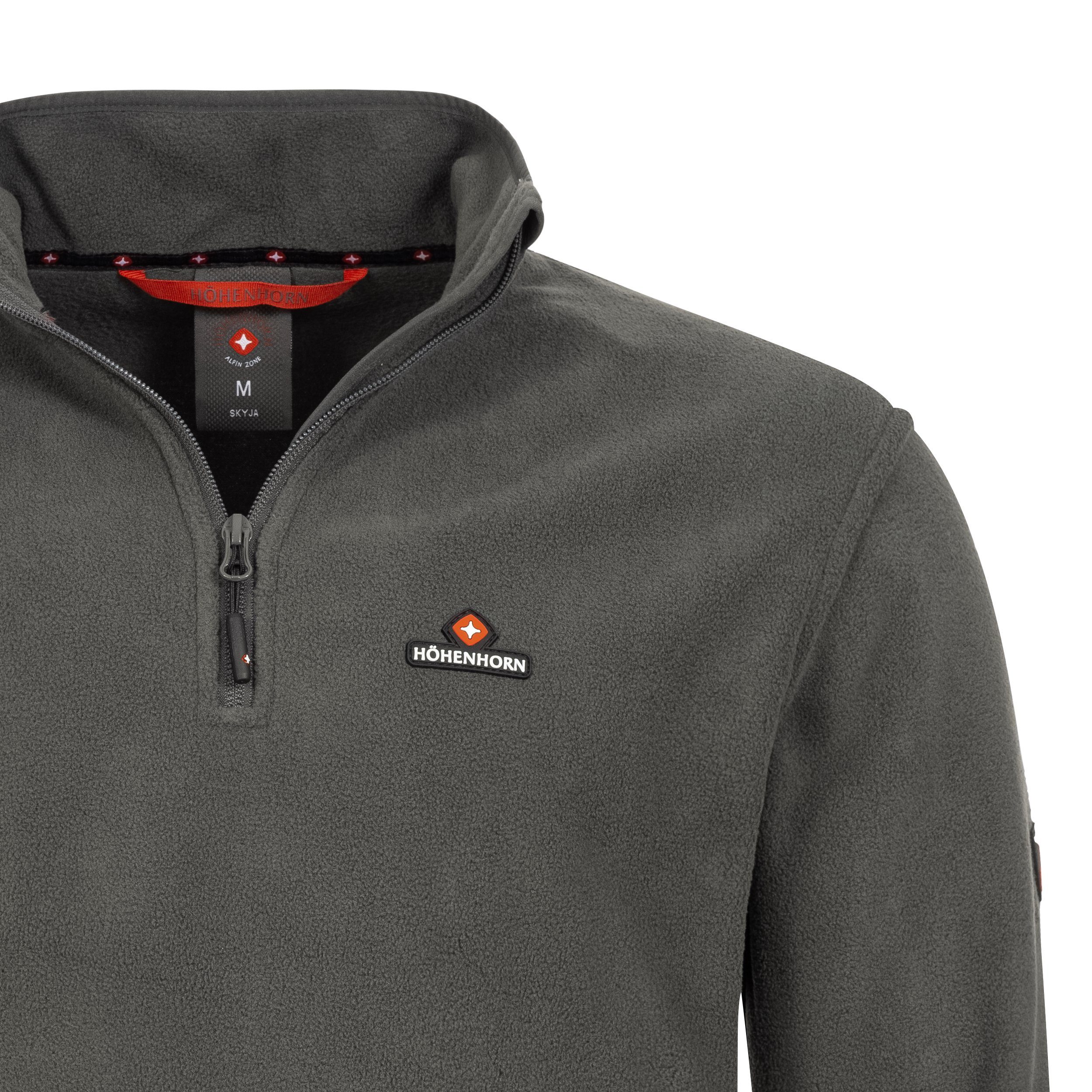 Höhenhorn Fleecepullover Skyja Herren Fleece Pullover für Männer Sweatshirt 1/4 Zip Microfleece