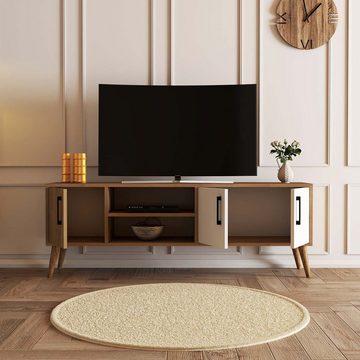 Skye Decor TV-Schrank Schränke, 52x150x34 cm, 100% Melaminbeschichtete Partikelplatte