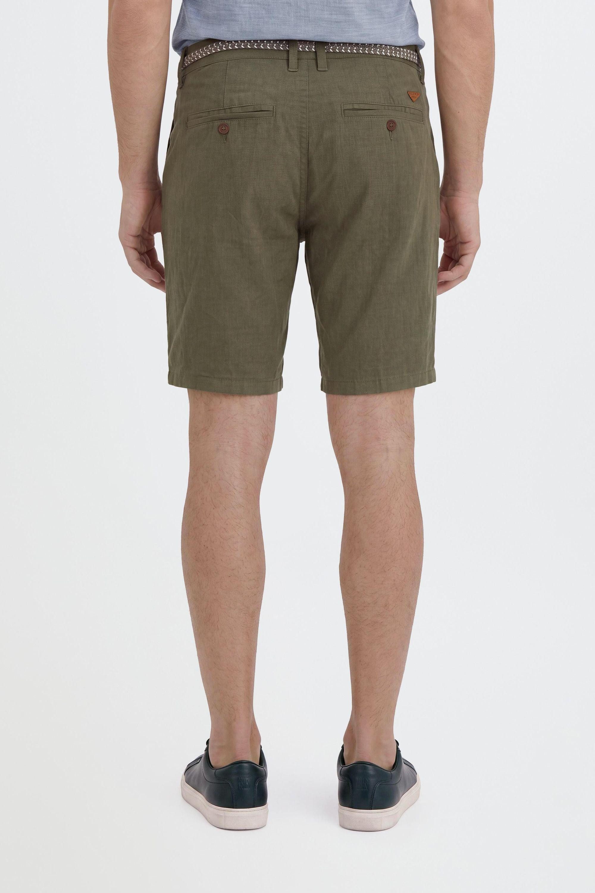 Blend Leinenhose BHMennok Leinenmix-Shorts mit Stoff Gürtel – Bild 4 von 5