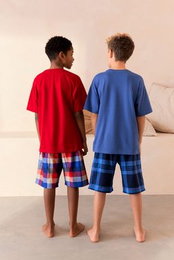 Next Pyjama 2er-Pack kurze Schlafanzughosen aus Webmaterial (4 tlg)