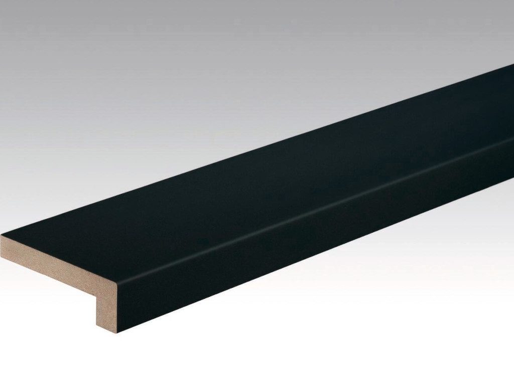 meister Abschlussleiste Winkelabdeckleiste XL Schwarz DF 2277 Dekor, Nadelholz