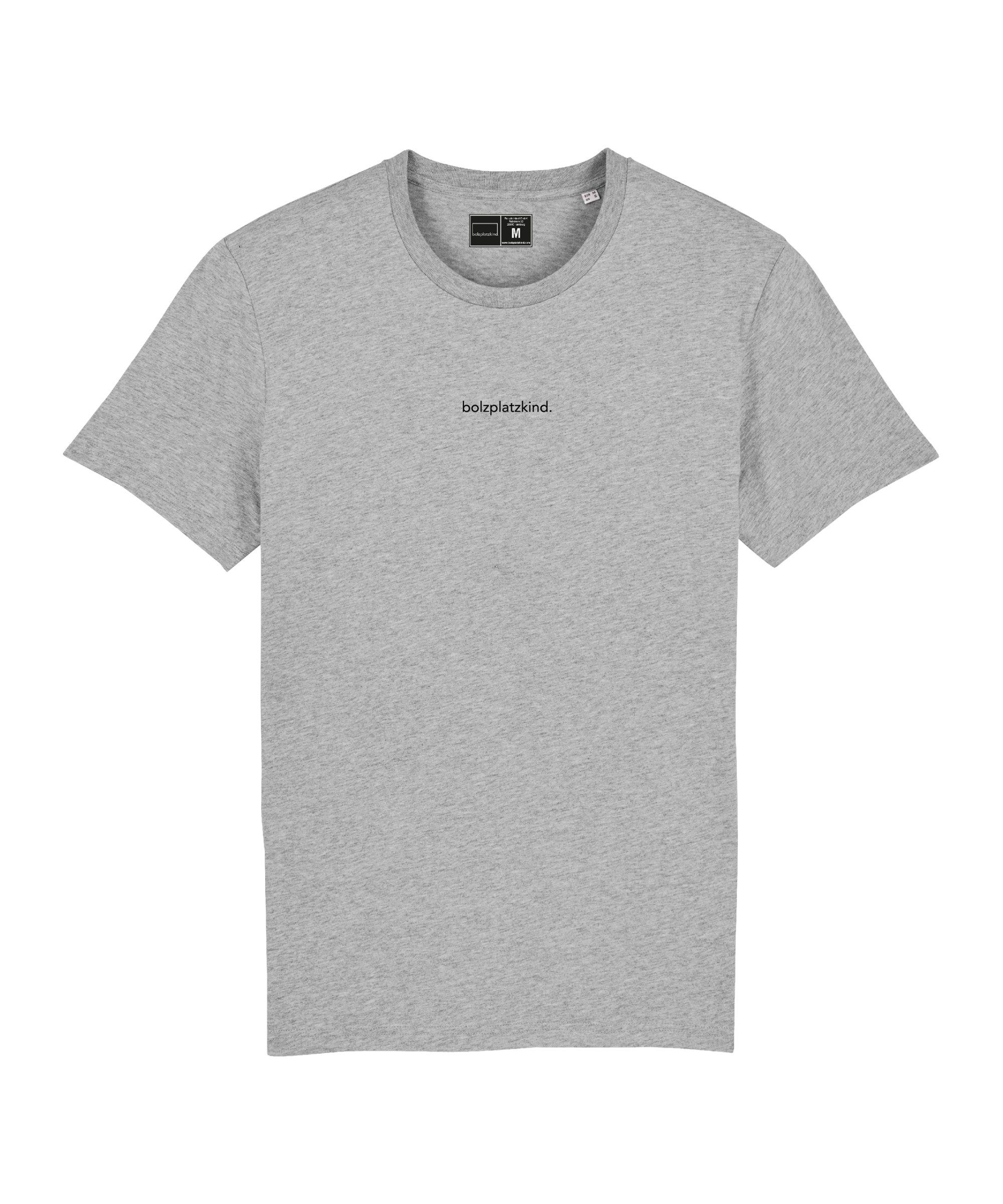 Bolzplatzkind T-Shirt "Friendly" T-Shirt Sand Nachhaltiges Produkt grau
