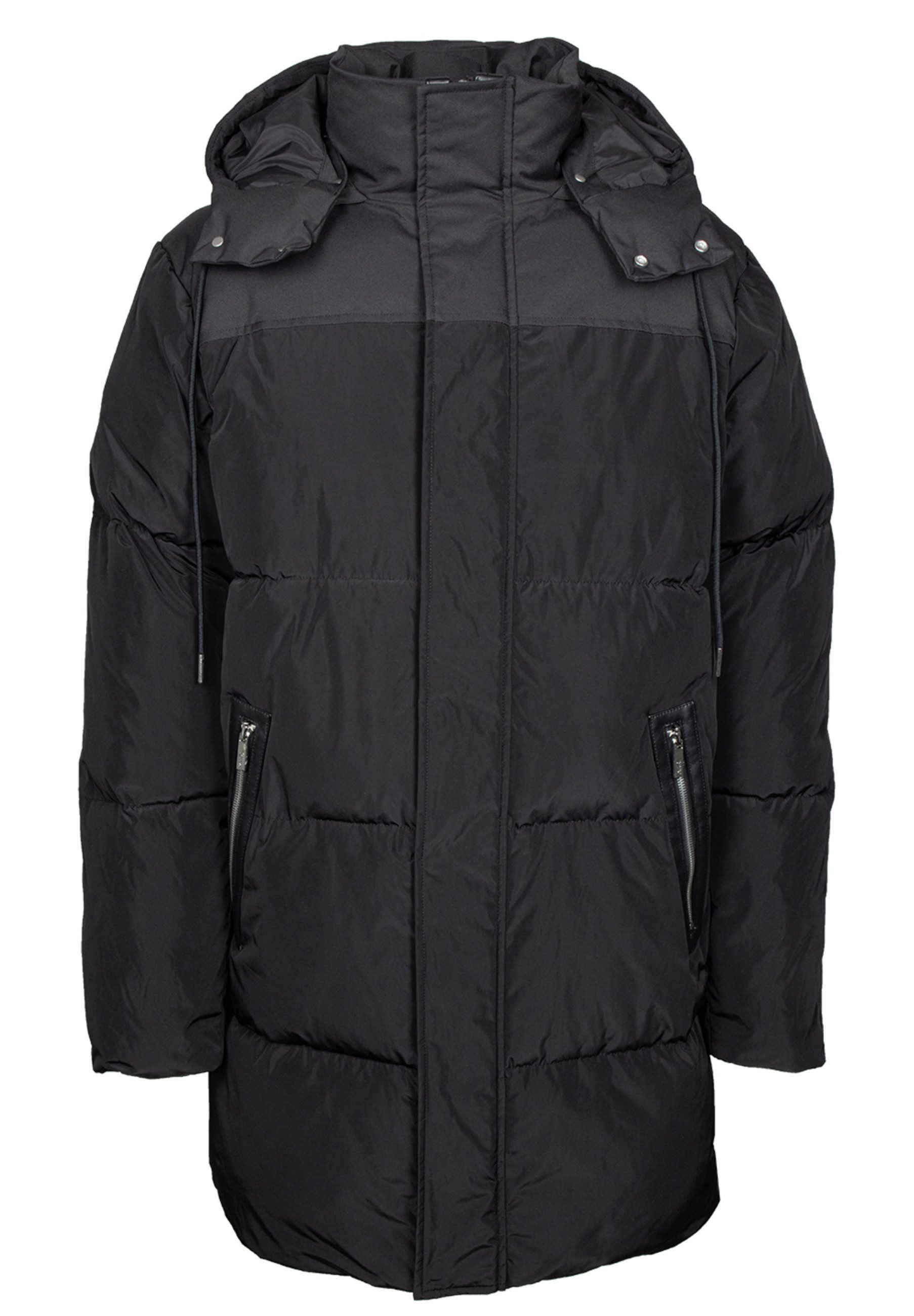 LAGERFELD Parka mit abnehmbarer Kapuze (1-St)