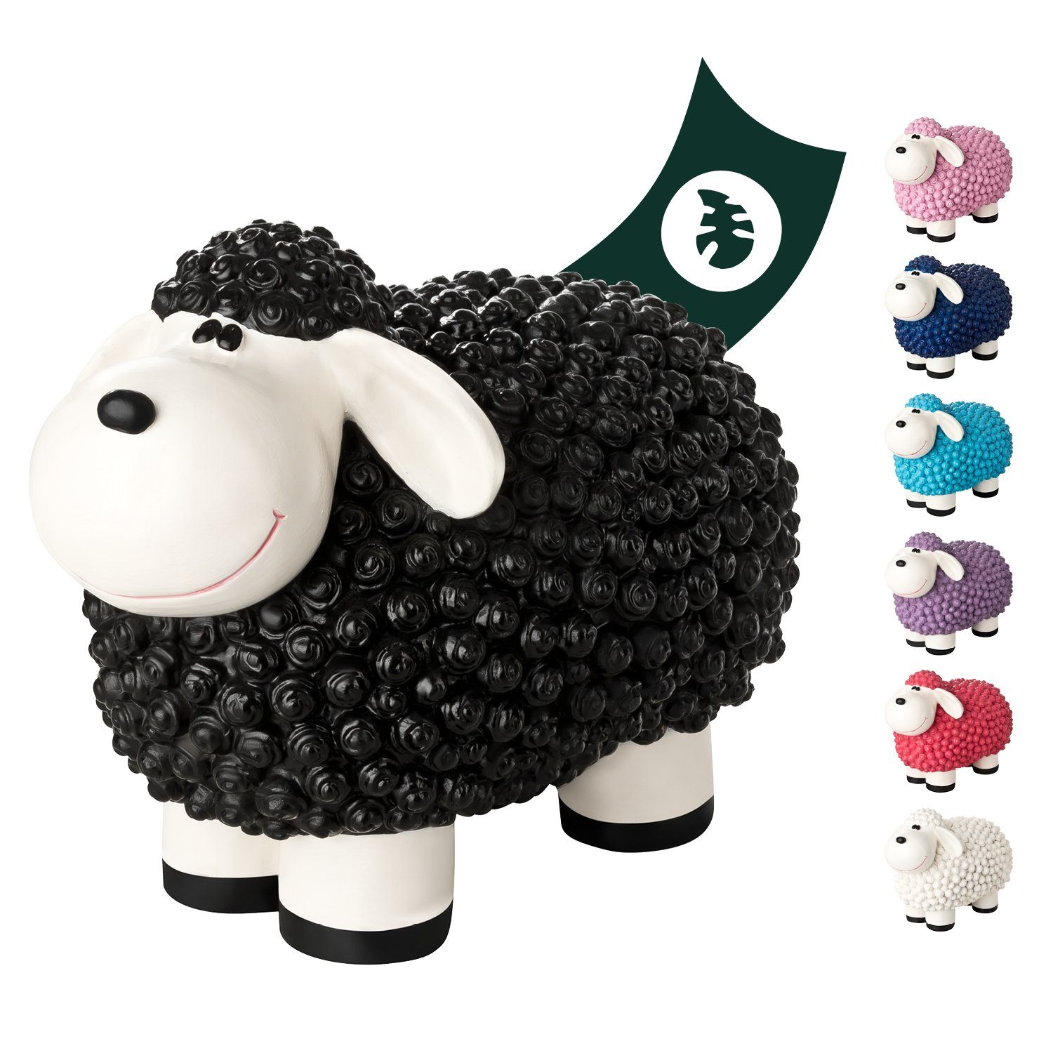 VERDOBA Gartenfigur Bunte Mini Schafe Gartenfiguren, günstig online kaufen