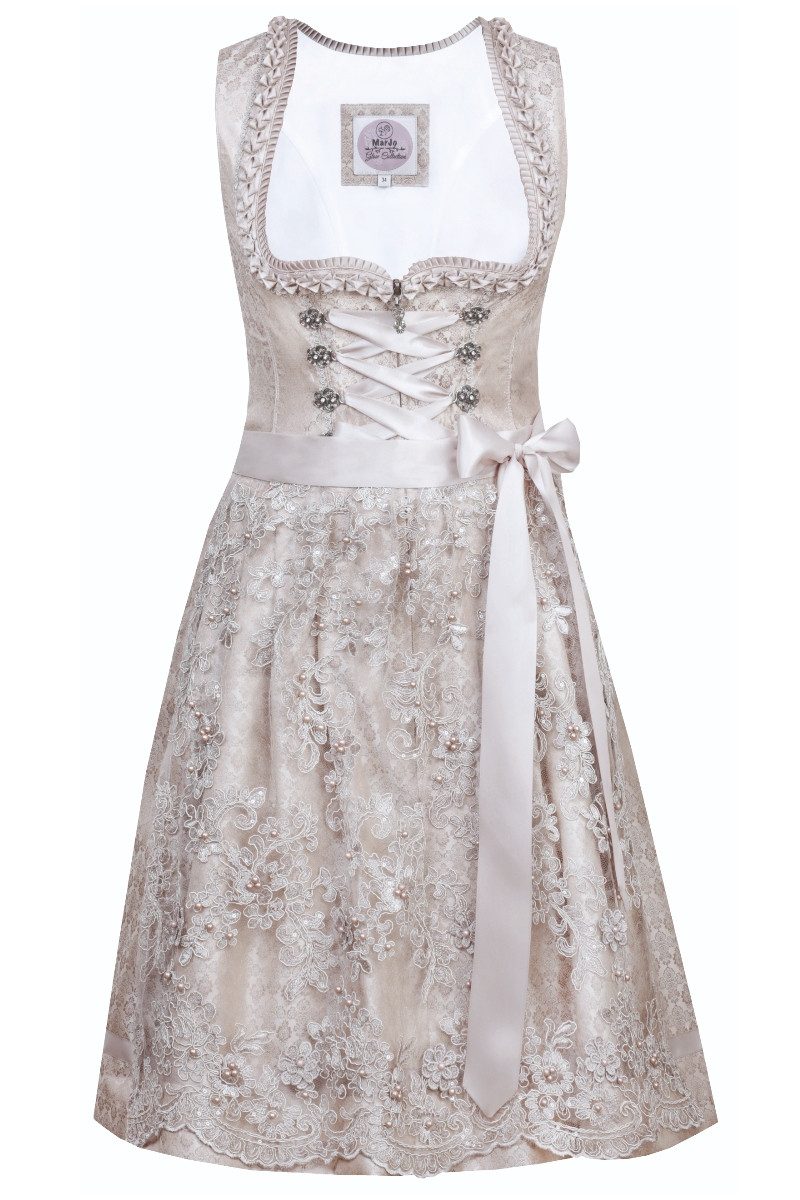 MarJo Dirndl Midi Dirndl 2tlg. - NADINA - champagner