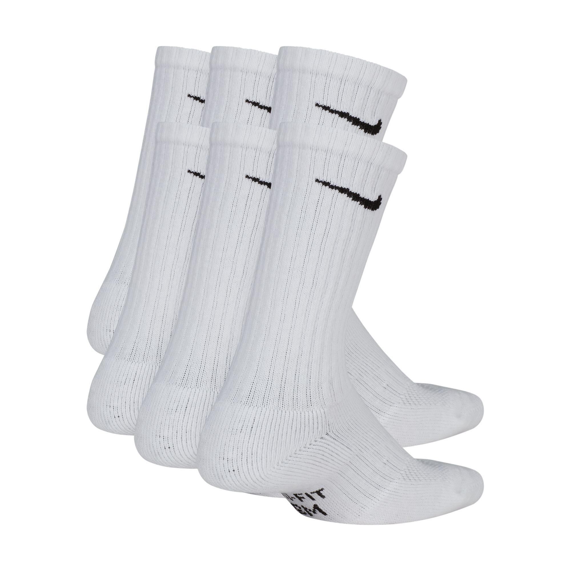 Nike Funktionssocken Y NK EVERYDY CUSH CREW 6PR 108 Für Kinder und Jugendliche