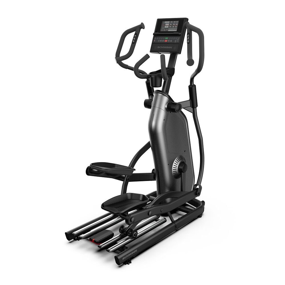 für leichte Bewegungsabläufe Crosstrainer Schwinn® 590E, Ellipsentrainer Frontschwungrad