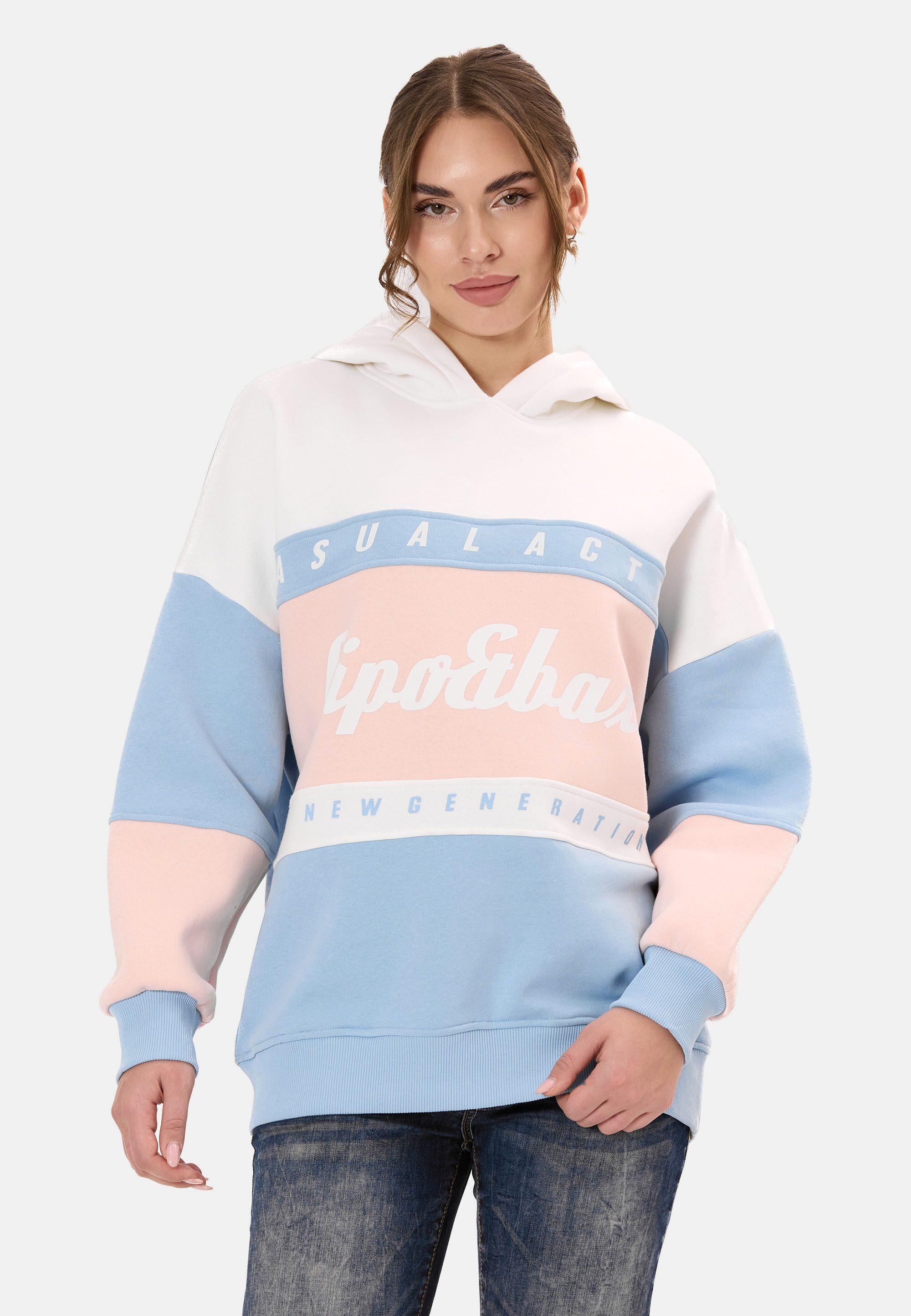Cipo & Baxx Kapuzenpullover WL376 mit Kapuze