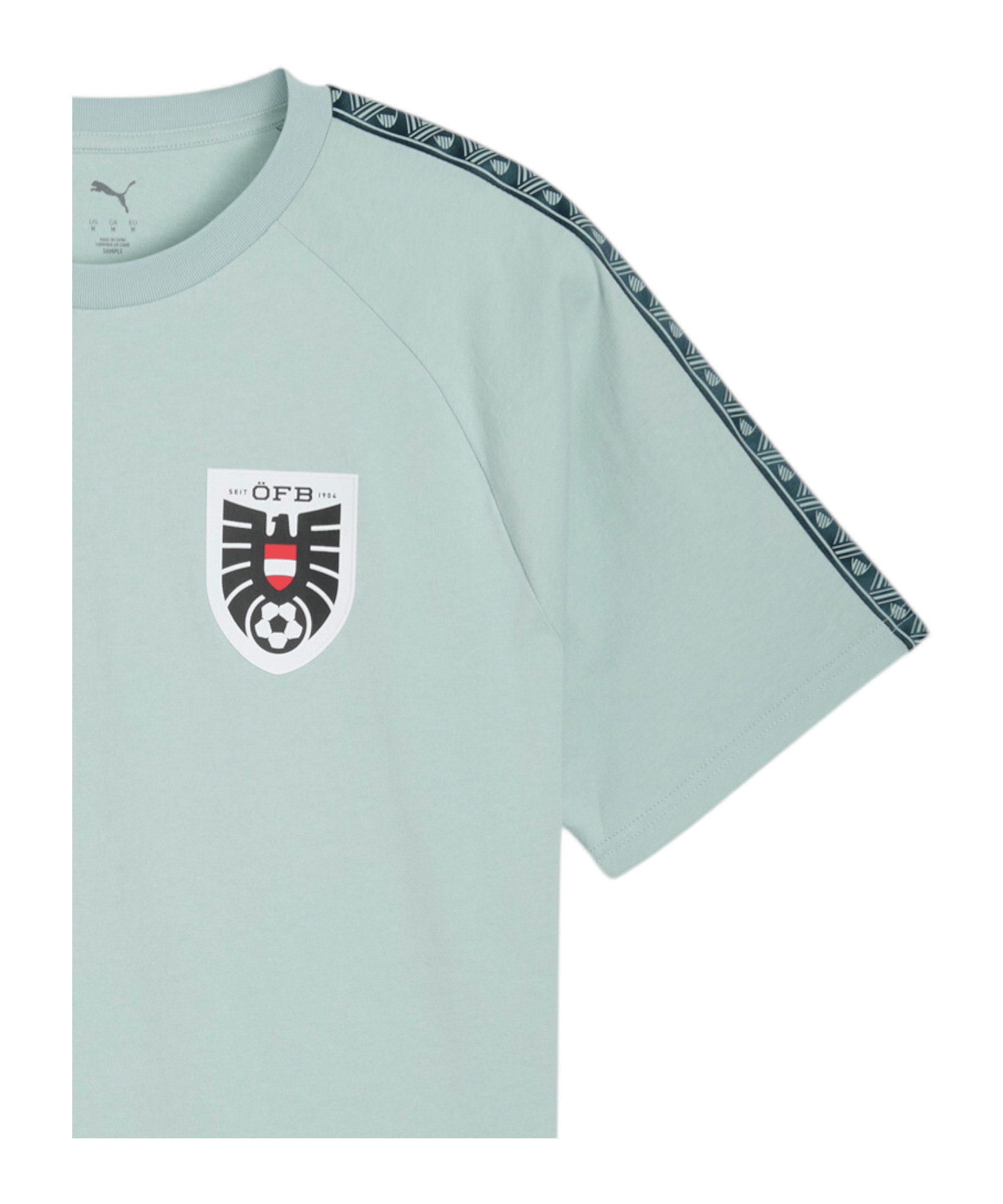 PUMA T-Shirt PUMA ÖFB Österreich King T-Shirt Kurzarm-Shirts Baumwolle