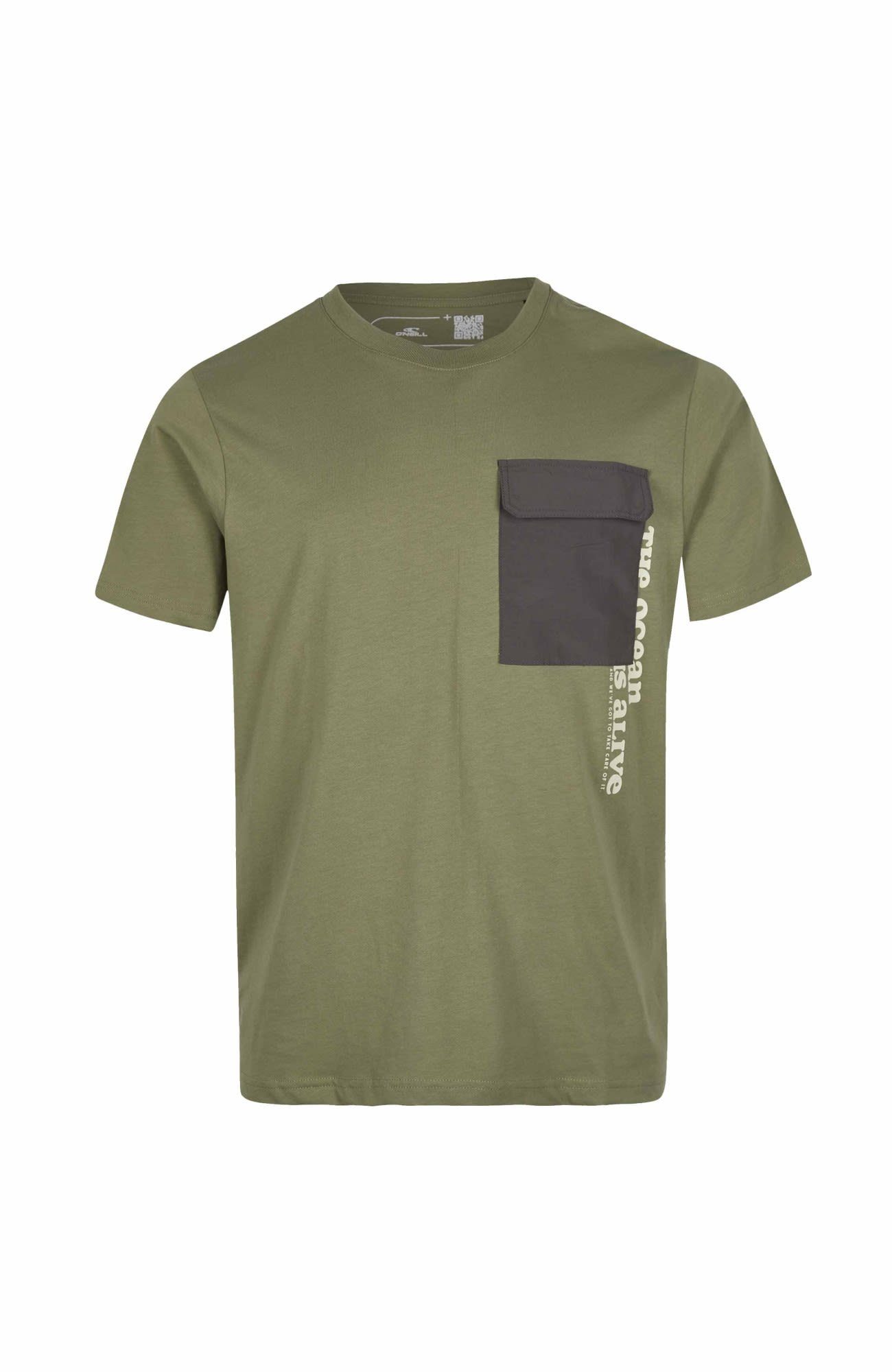 O'Neill T-Shirt Oneill M Stream T-shirt Herren Kurzarm-Shirt Deep Lichen Green