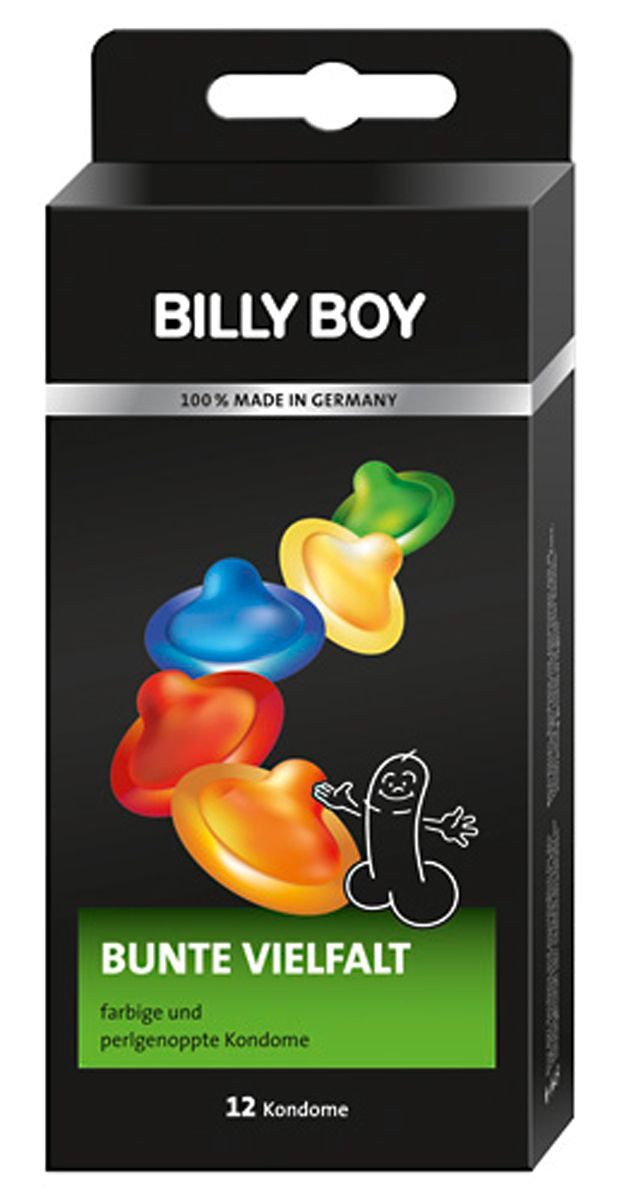 Billy Boy Kondome Billy Boy Bunte Vielfalt - 12 St.