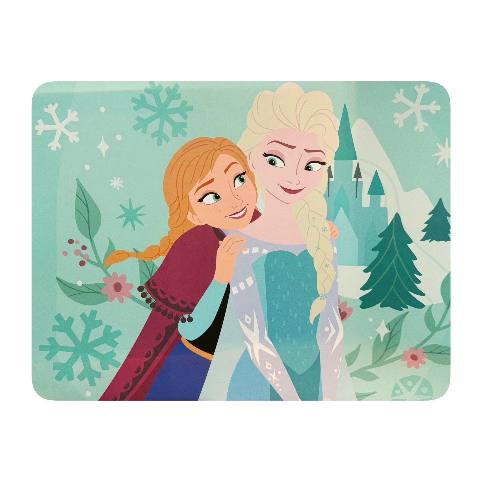 Disney Schreibtischunterlage Frozen Bastelunterlage 45 x 65 cm Malunterlage, Kunststoff Blau