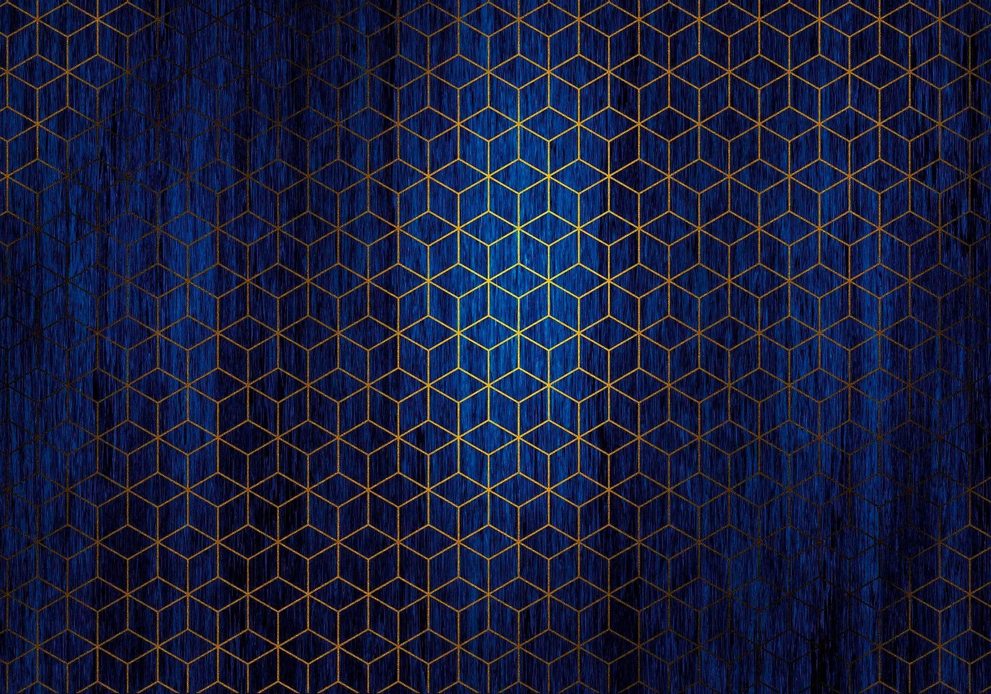 Komar Vliestapete Mystique, 400x280 cm (Breite x Höhe) blau