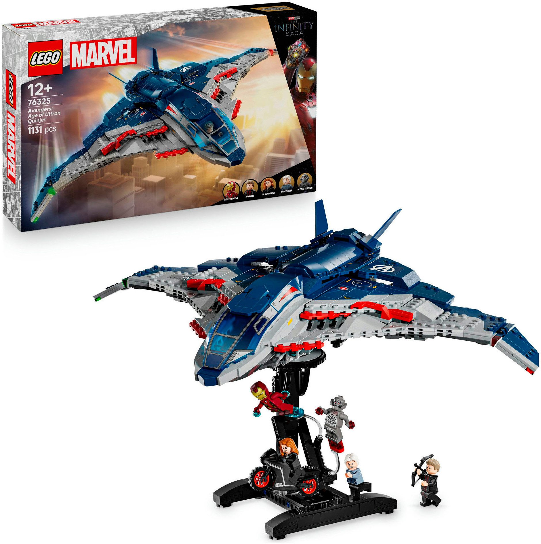 LEGO® Avengers: Age of Ultron Quinjet (76325), LEGO Super Heroes Konstrukti günstig online kaufen