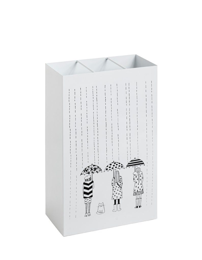 HAKU Schirmständer HAKU Möbel Schirmständer - lackiert-weiß - H. 48cm x B. 30cm